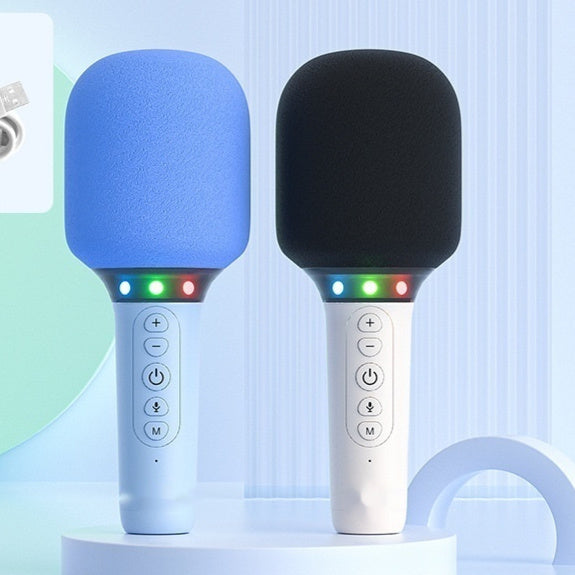 Microphone Audio Integrated Microphone Loudspeaker Bluetooth Children's Handheld Karaoke