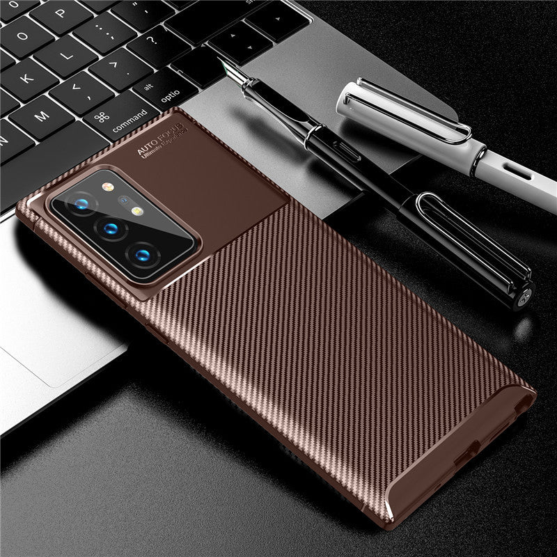 Business carbon fiber anti-fall soft shell - Small Enterprise