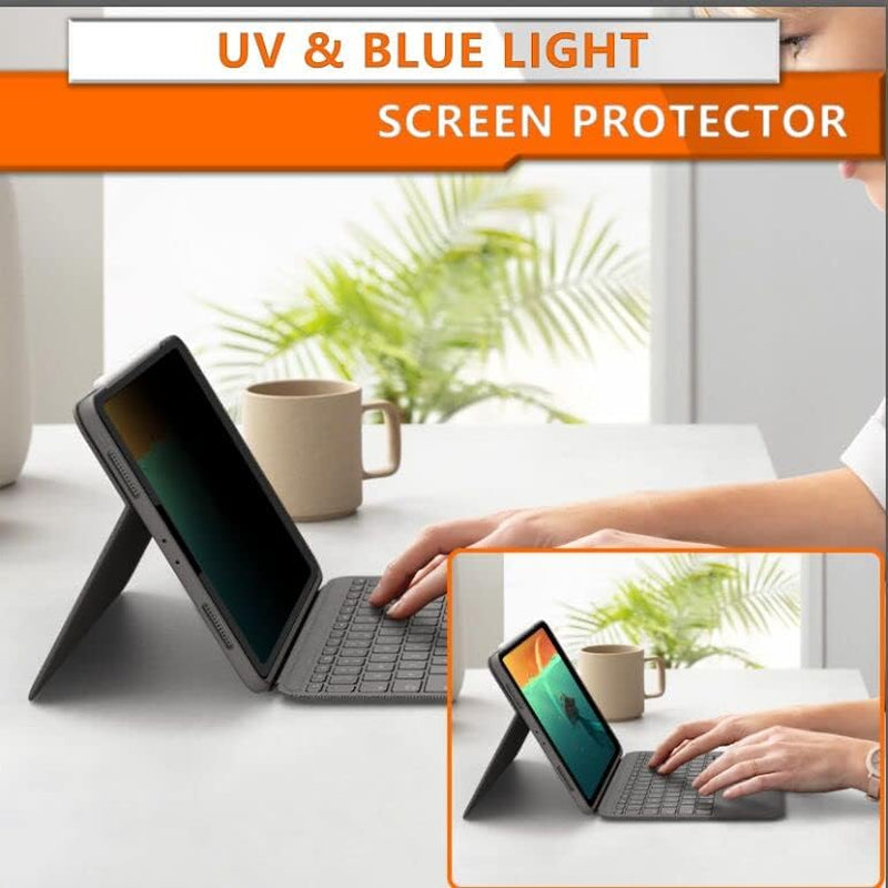 NEW Privacy Screen Protector Compatible with Ipad Pro 12.9 (2021 & 2020 & 2018), Anti-Spy,Anti-Scratch Compatible with Ipad Pro 12.9 Privacy Screen Protector