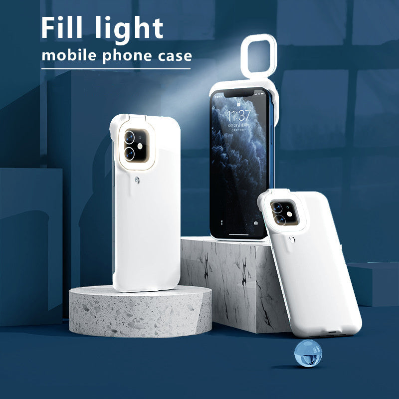 Beauty Fill Light Cover Beauty Phone Case Shell Selfie Light Up Case - Small Enterprise