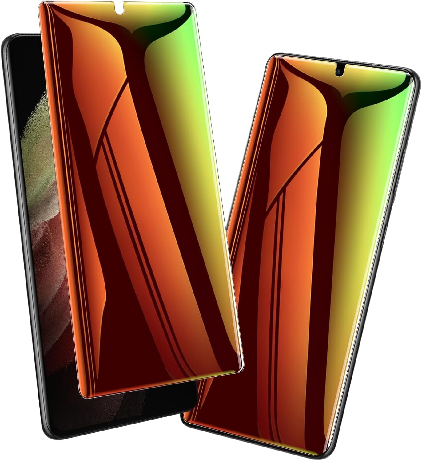 2 Pack for Samsung Galaxy S21 Ultra Privacy Screen Protector, Gradient