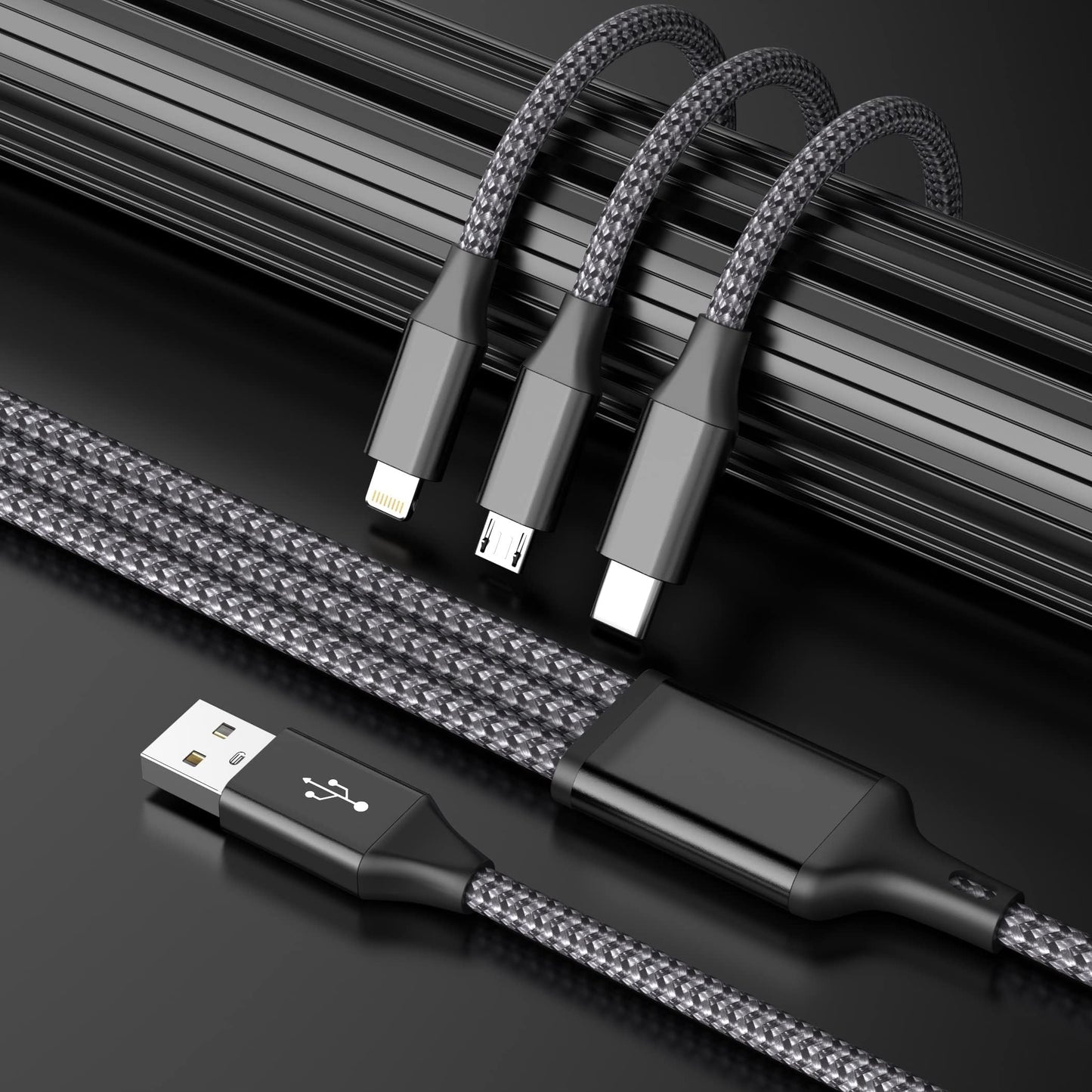 QuadCharge 65W: 4-in-1 Fast Multi-Cable