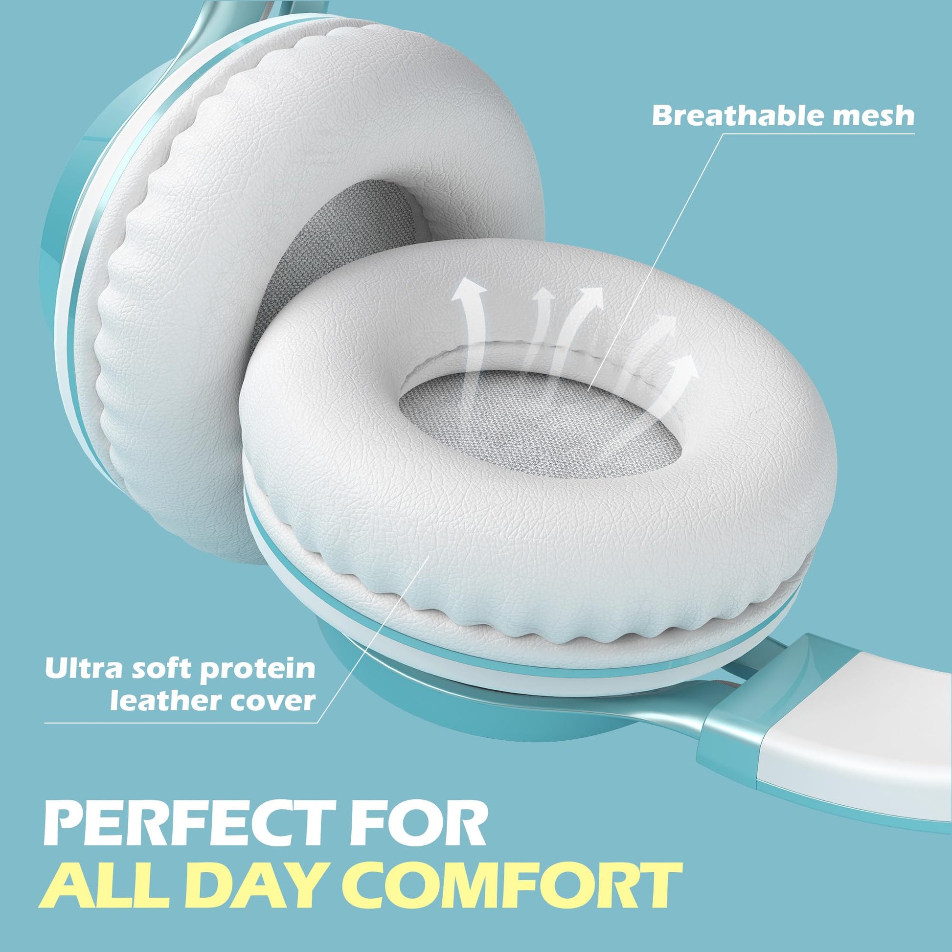 KidTunes Headset - Black Blue - Small Enterprise