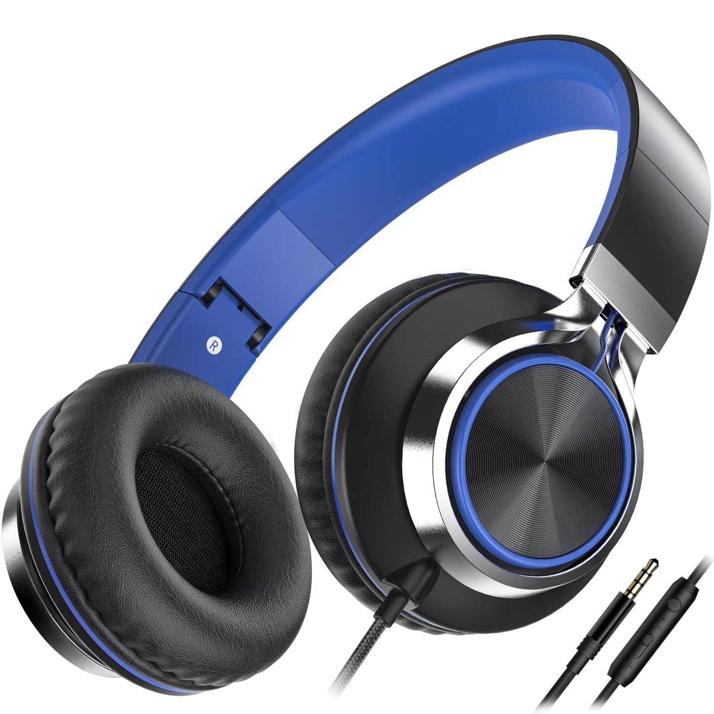 KidTunes Headset - Black Blue - Small Enterprise