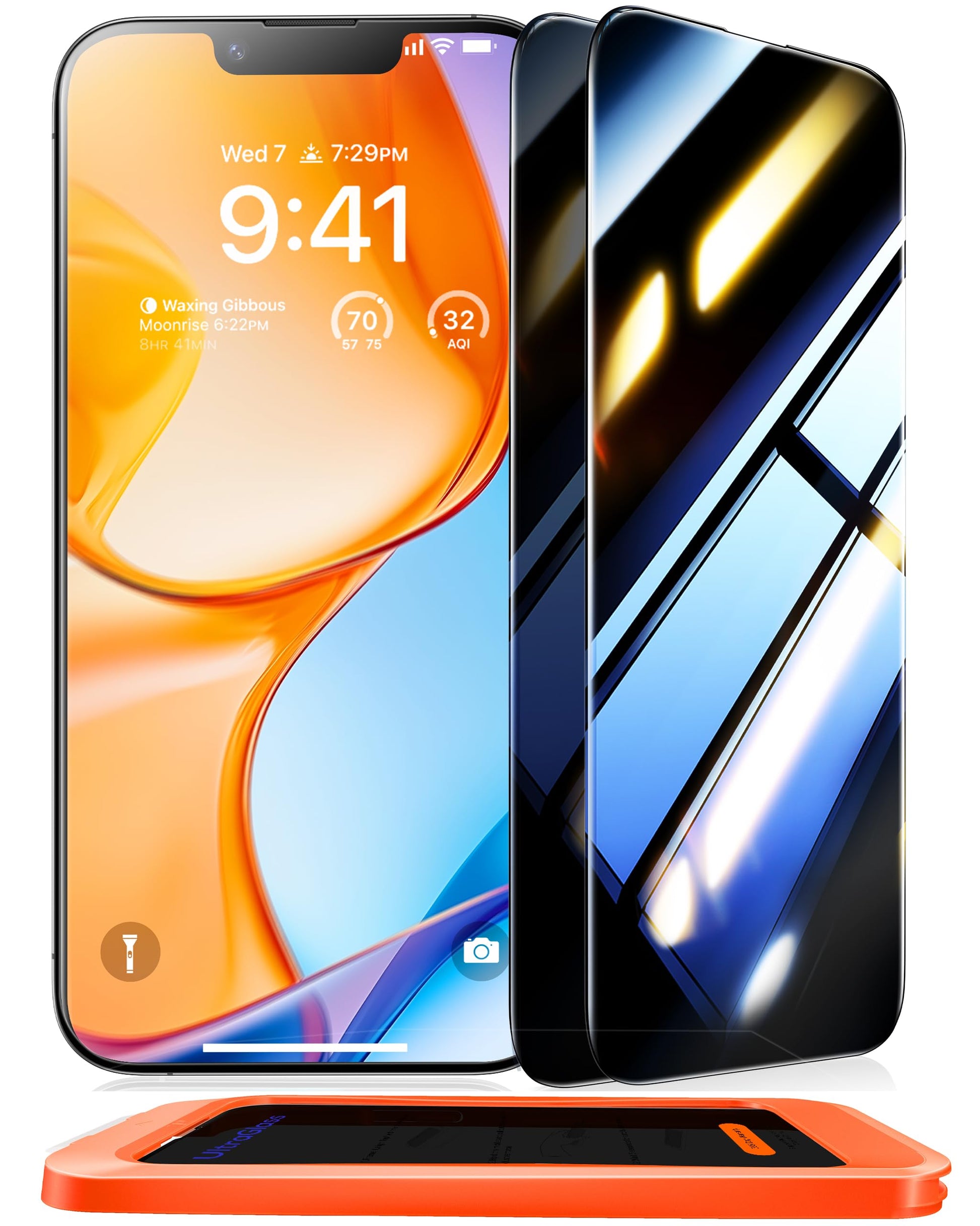 UltraGlass 9H+ Privacy Shield for iPhone 16 - Small Enterprise