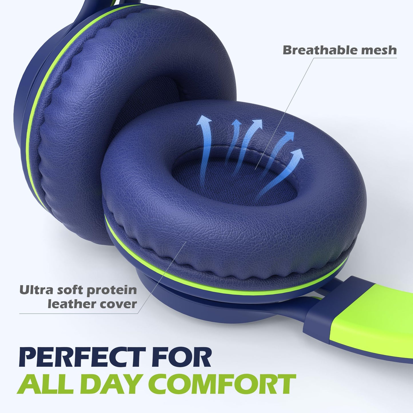 KidTunes Headset - Black Blue - Small Enterprise
