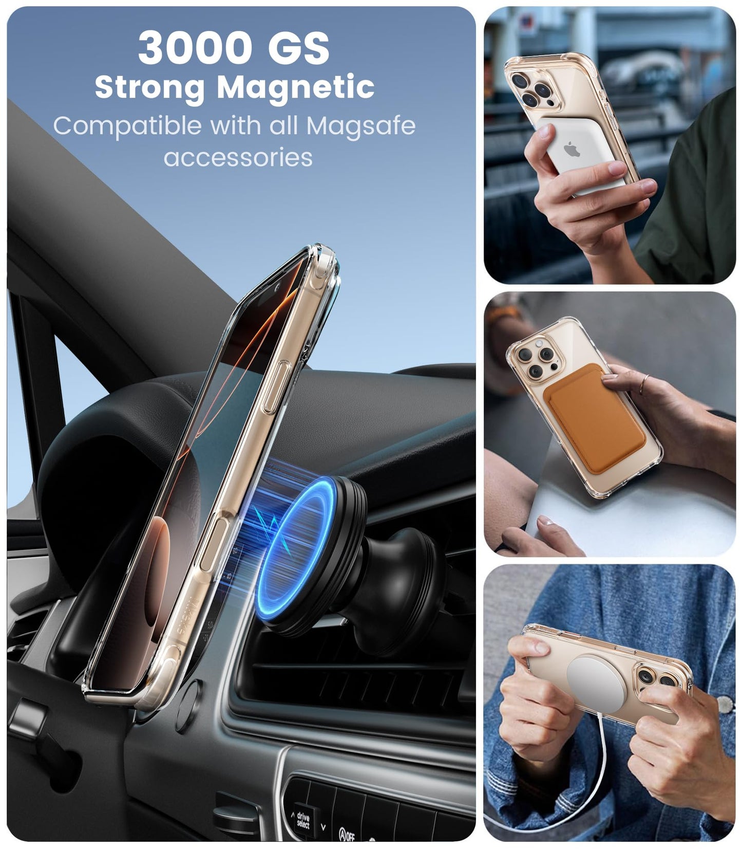 CrystalGuard i16: Clear, Tough, Anti-Yellowing Case