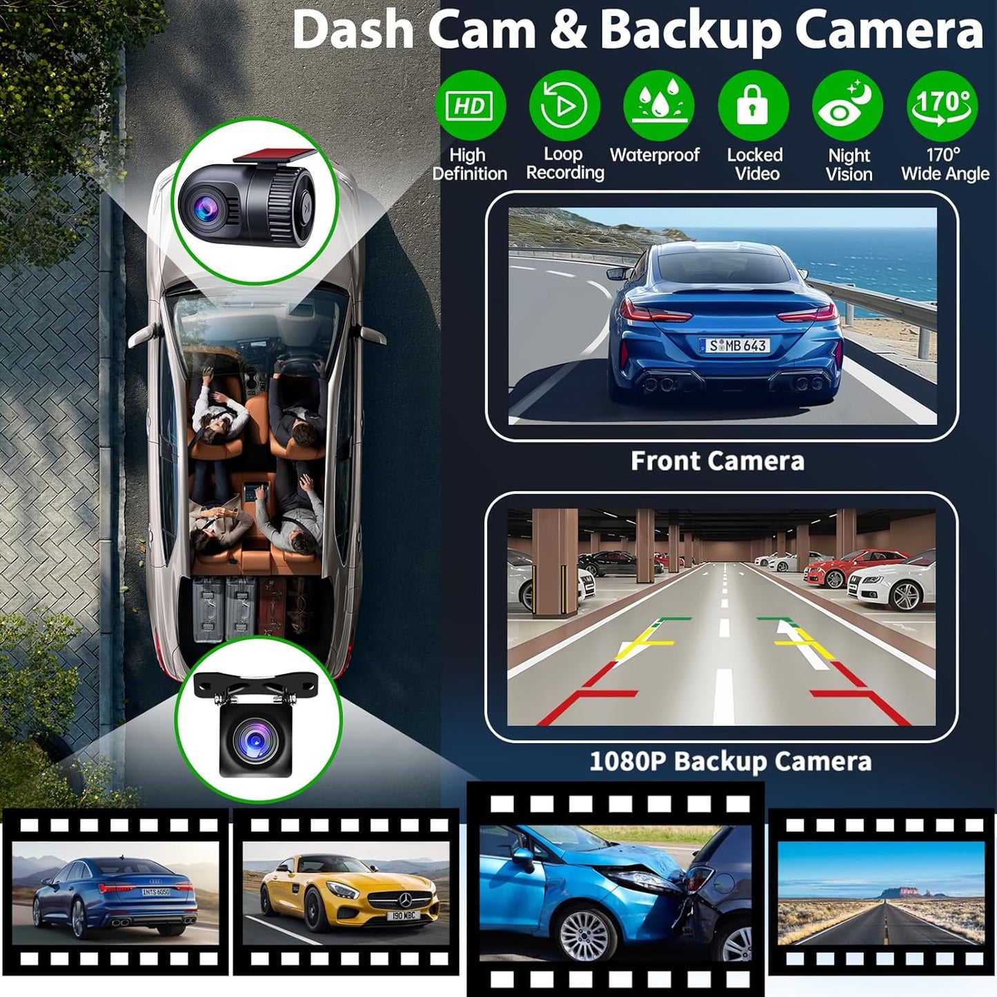 QLEDSync 7 Car Stereo: Wireless CarPlay & Android