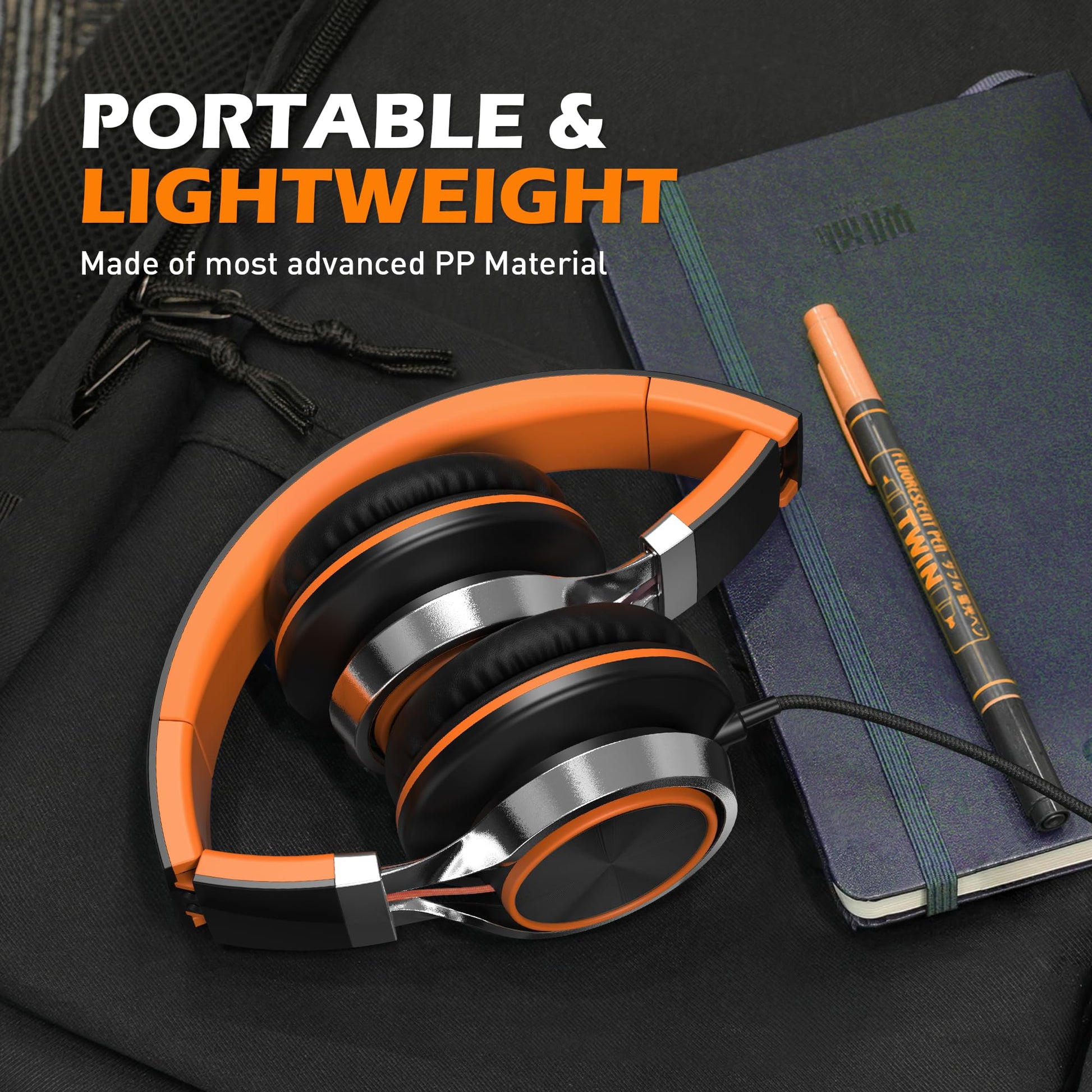 KidTunes Headset - Black Blue - Small Enterprise