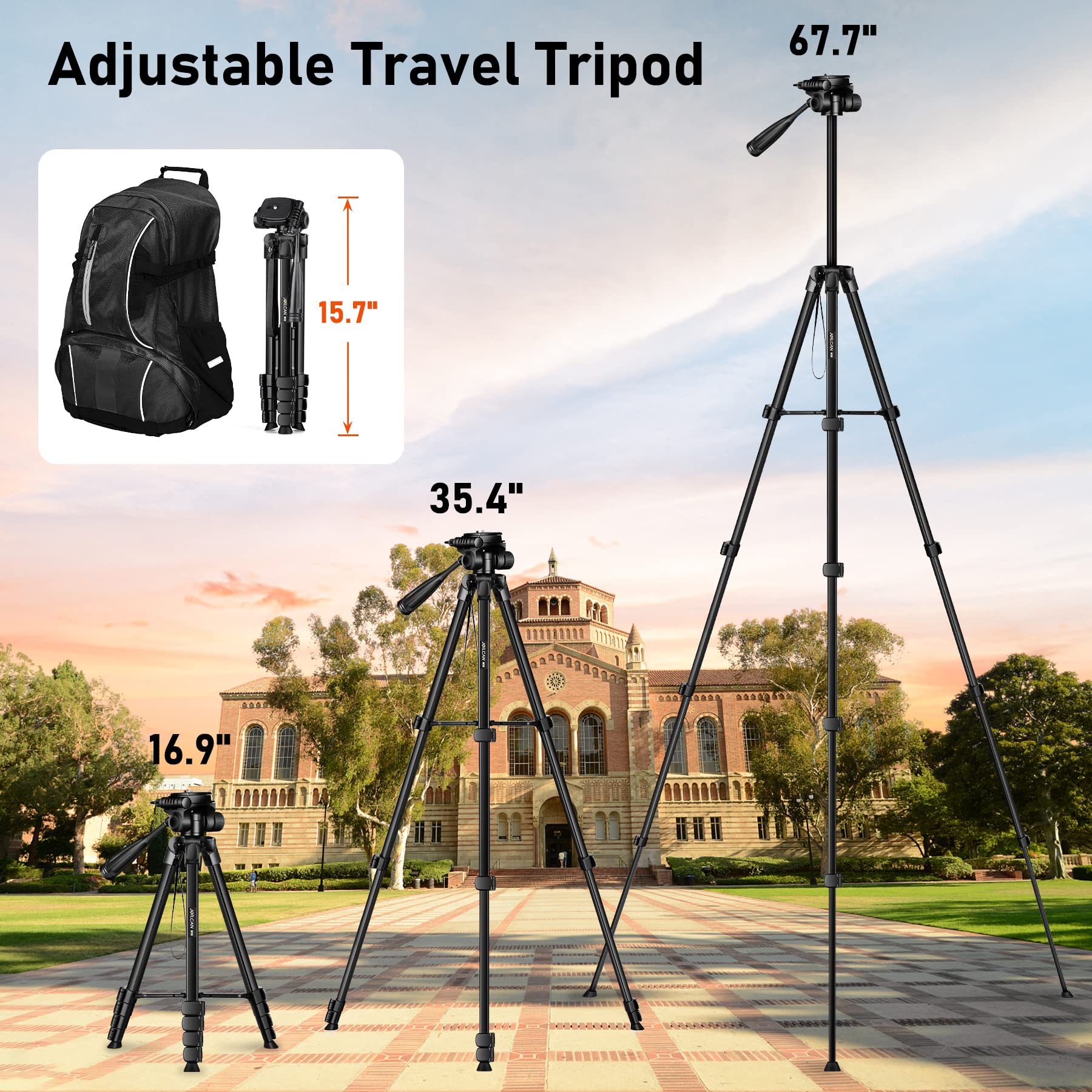 JOILCAN 74 Camera Tripod - Small Enterprise