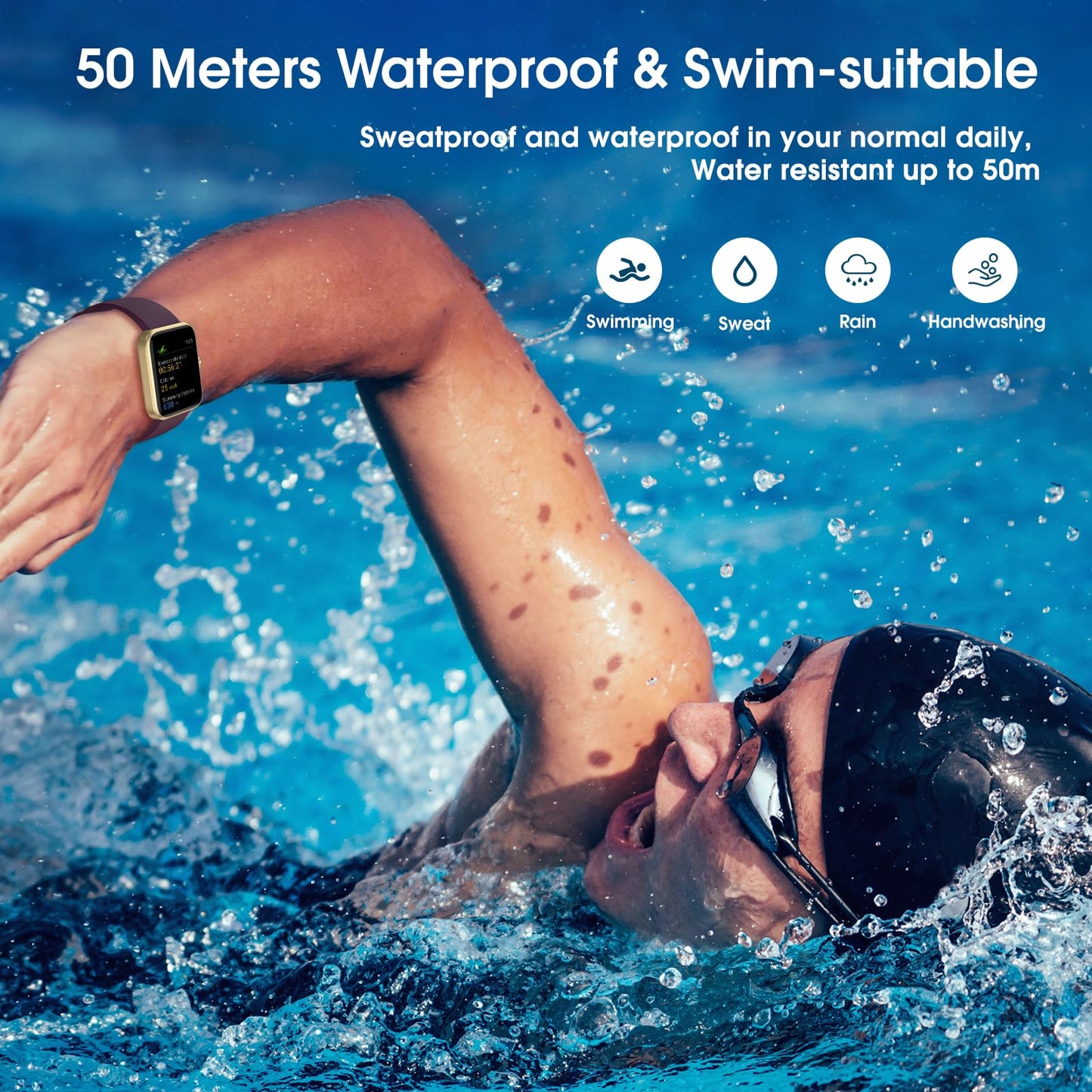 FitWatch Pro: Heart & Sleep Tracker Smartwatch 1.5 - Small Enterprise