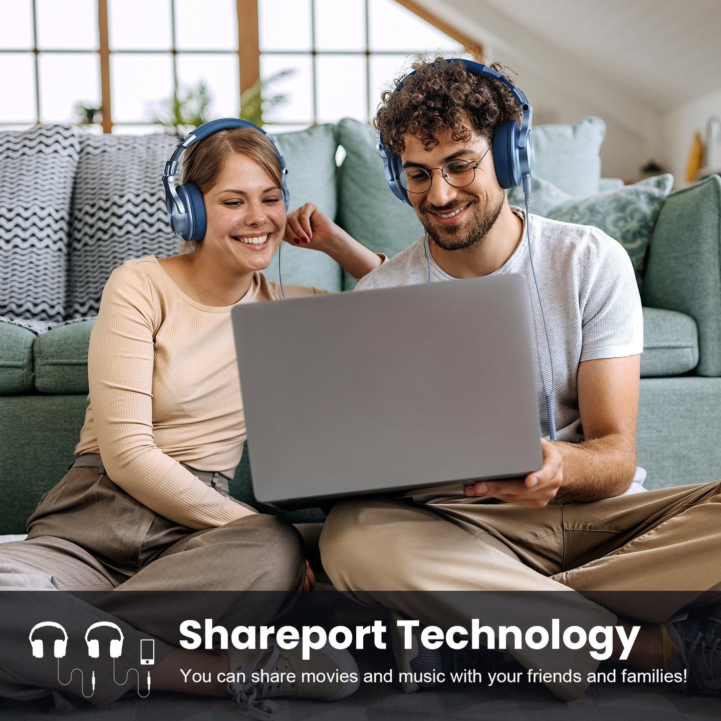 OneOdio A71 Studio Pro - Wired Foldable DJ Headset