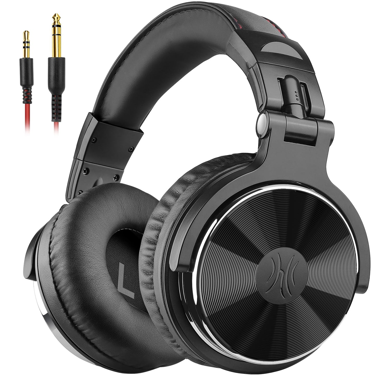 OneOdio Pro DJ Studio Over-Ear Headphones - Black