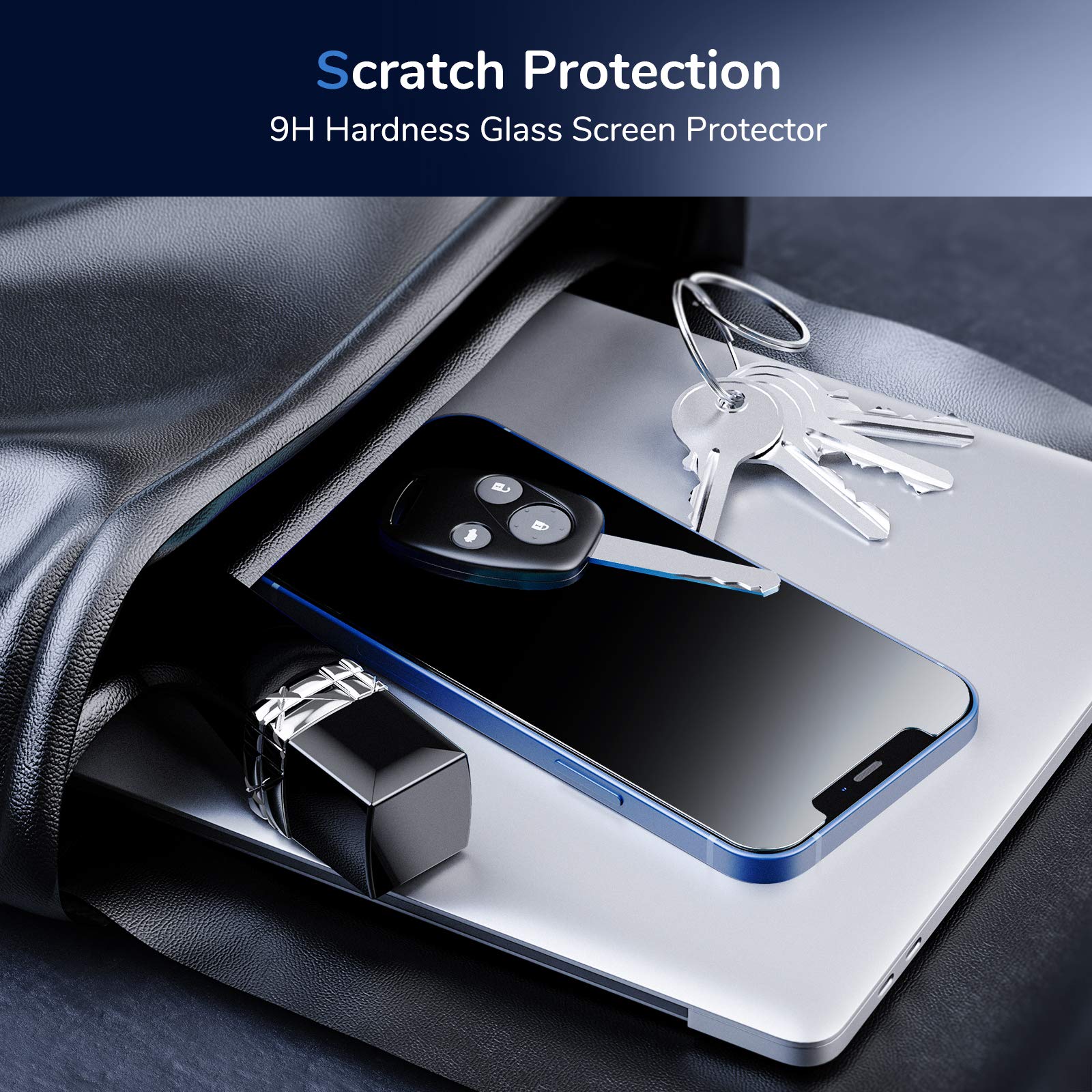 SYNCWIRE 28° Anti-Spy Glass for iPhone 12 Pro Max - Small Enterprise