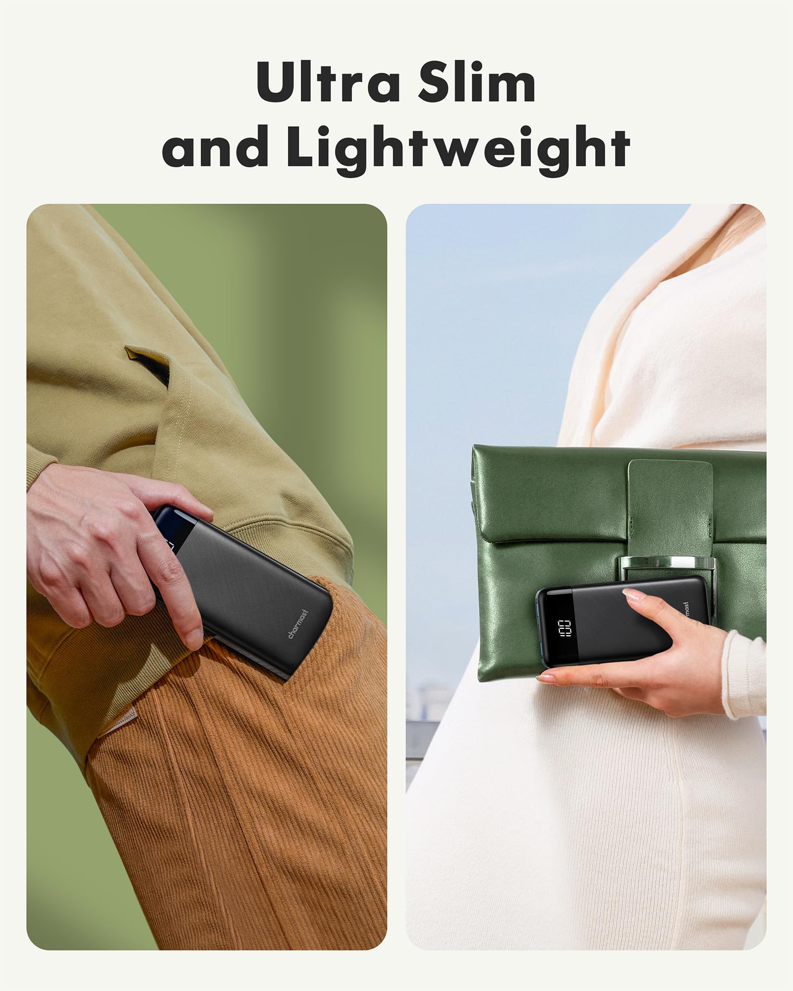 TravelMax 10K: Slim Power Bank w/ Built-in Cables - Small Enterprise