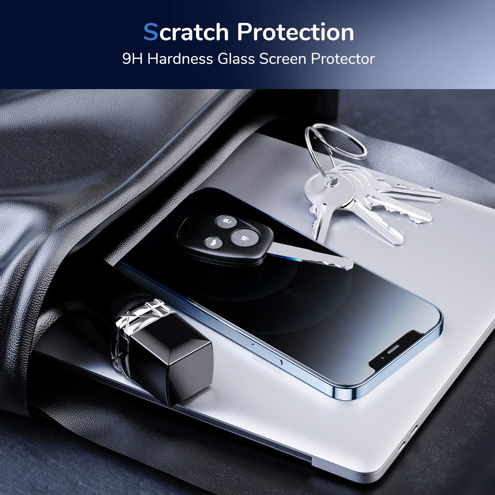 SYNCWIRE 28° Anti-Spy Glass for iPhone 12 Pro Max - Small Enterprise