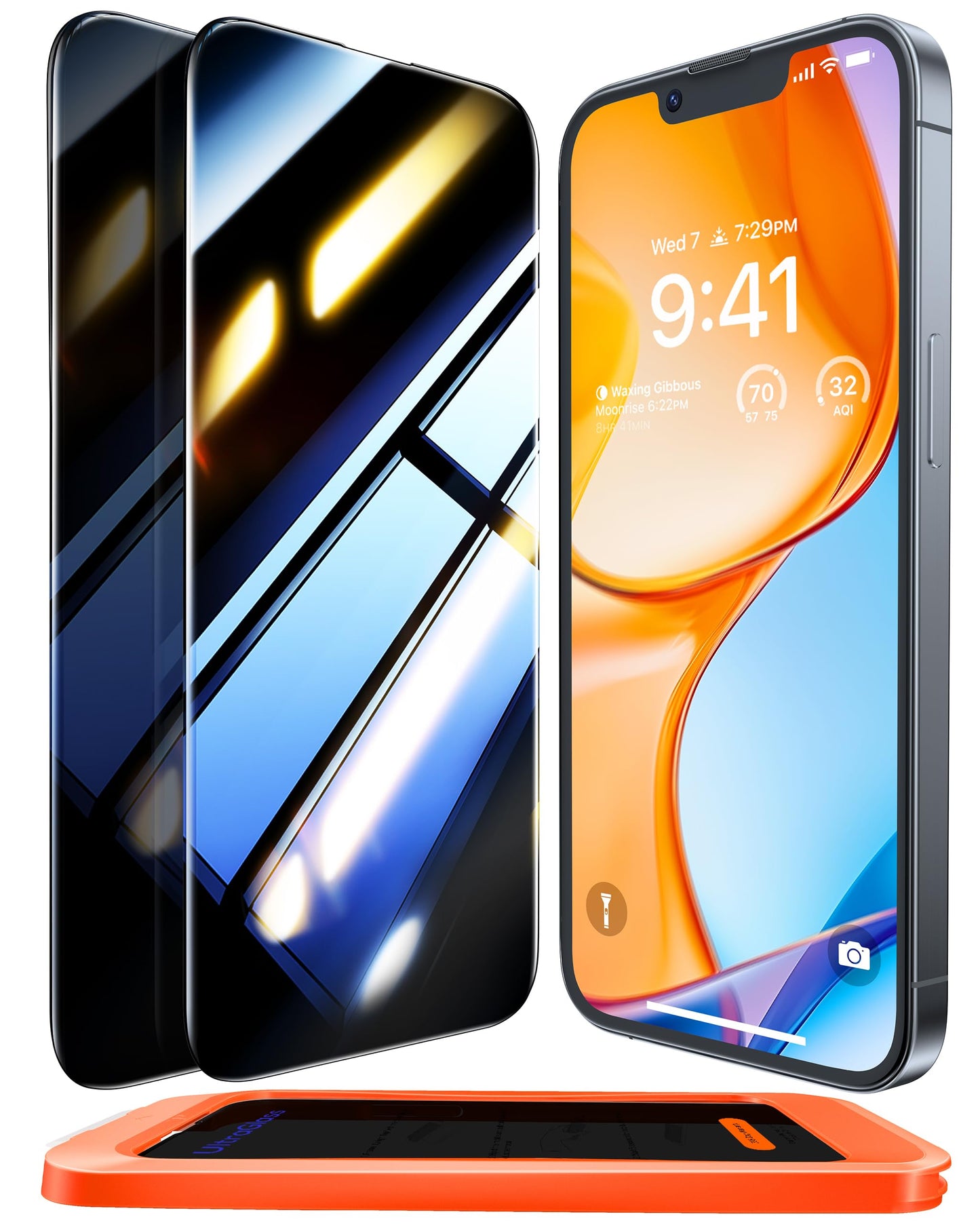 UltraGlass 9H+ Privacy Shield for iPhone 16 - Small Enterprise