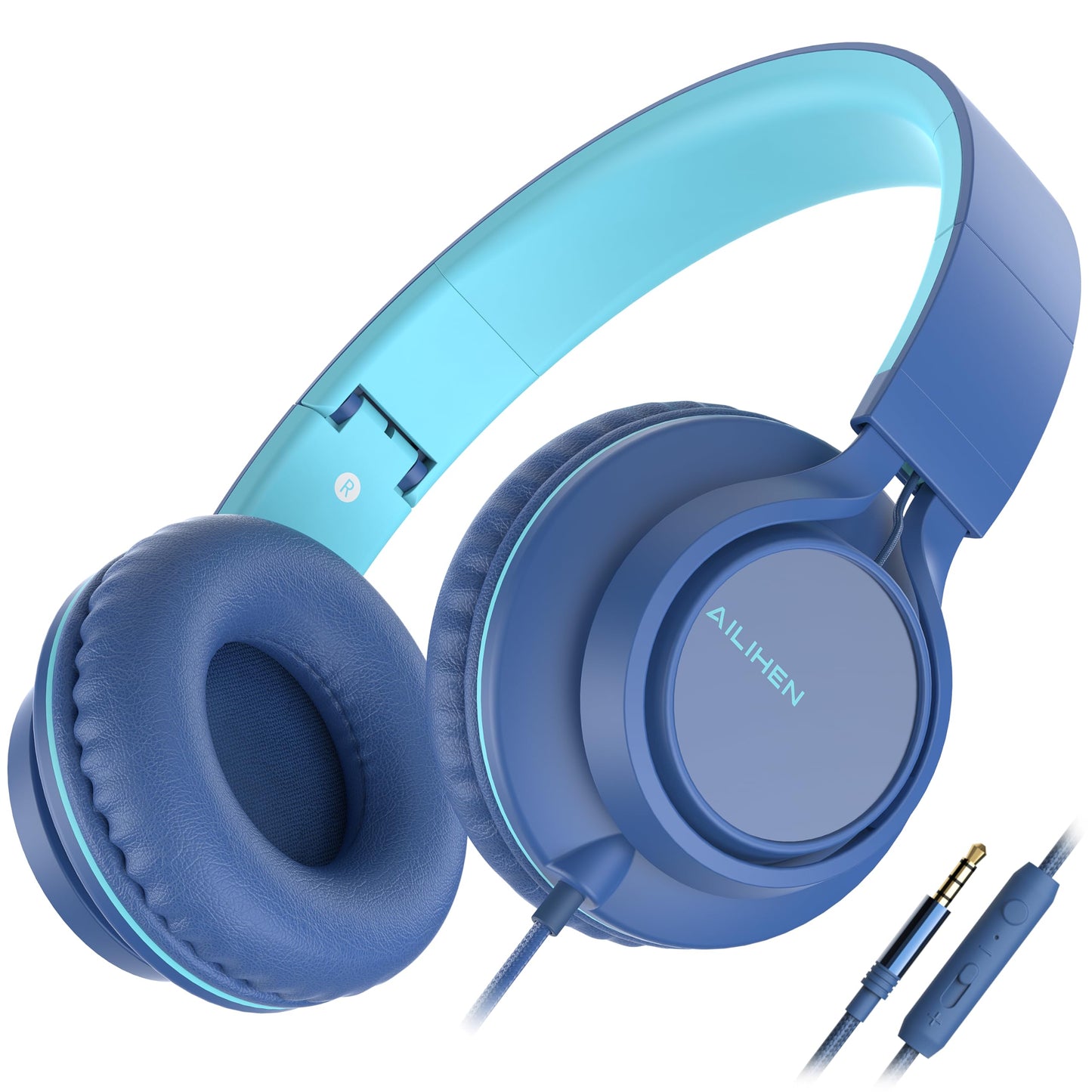 KidTunes Headset - Black Blue - Small Enterprise