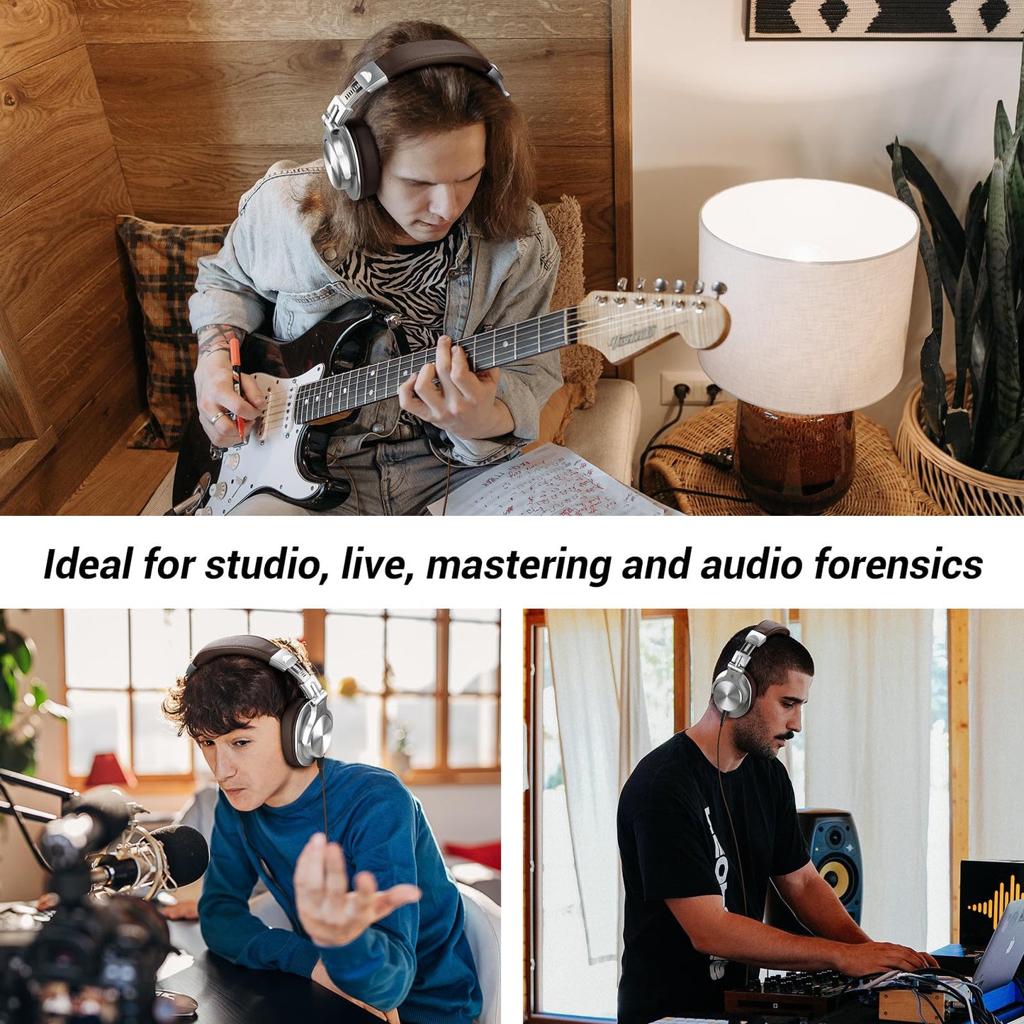 ProSonic A70: 72H Wireless Studio DJ Headphones