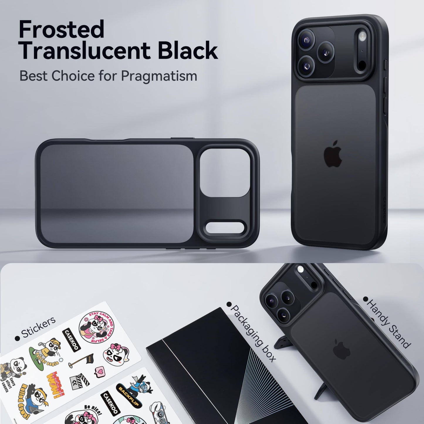 CrystalGuard i12 Pro Max Clear Case