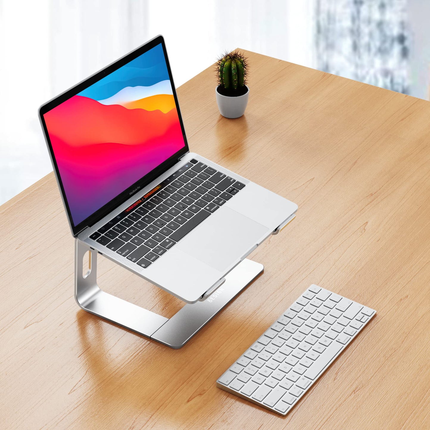 ElevatePro Aluminum Laptop Stand - Ergonomic & Stylish