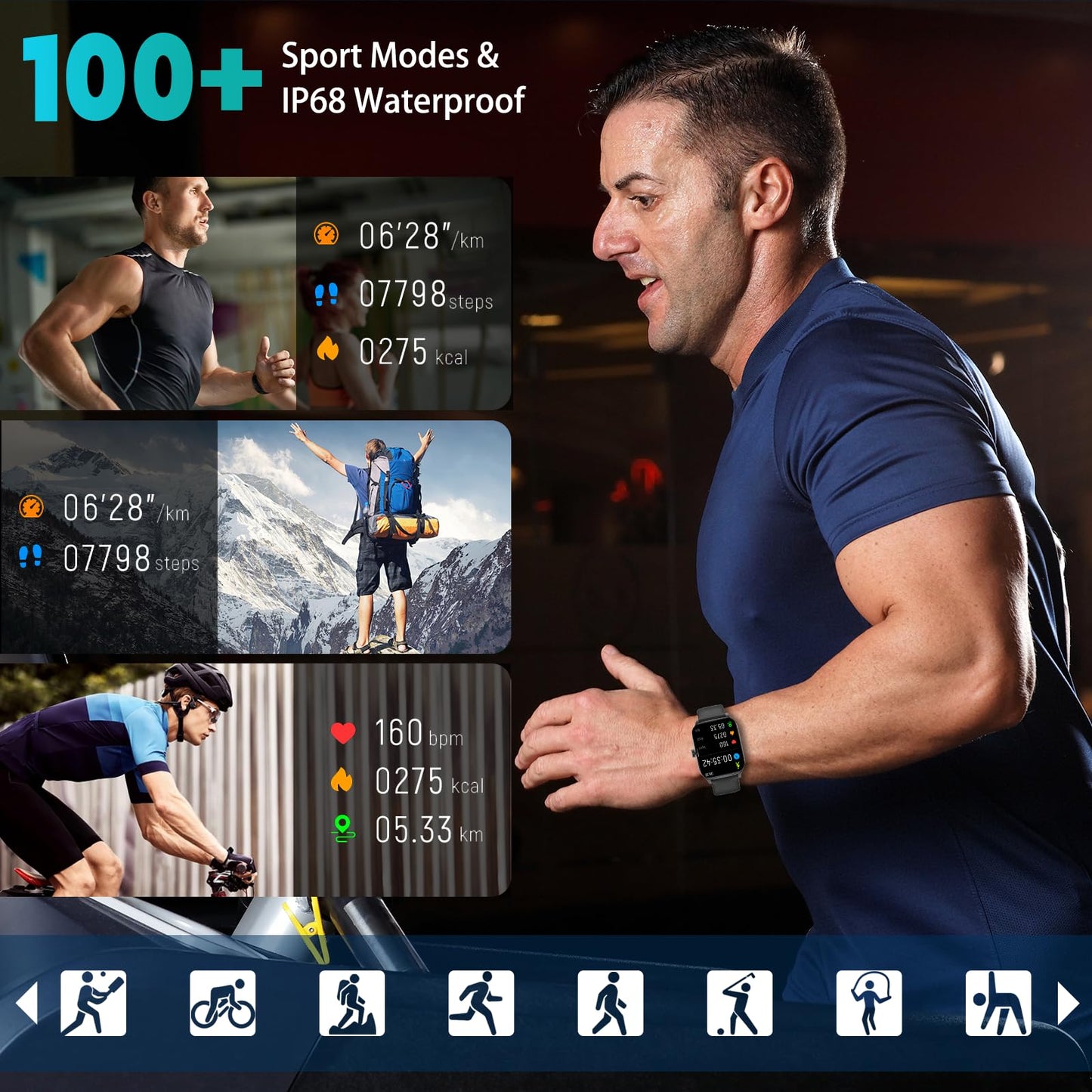 SmartFit Pro: All-in-One Health & Fitness Watch - Small Enterprise