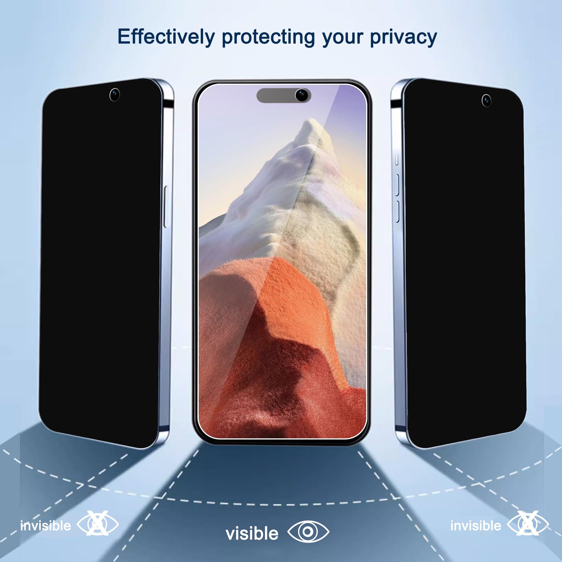 Ailun iPhone 16 Privacy & Lens Protector 3-Pack - Small Enterprise