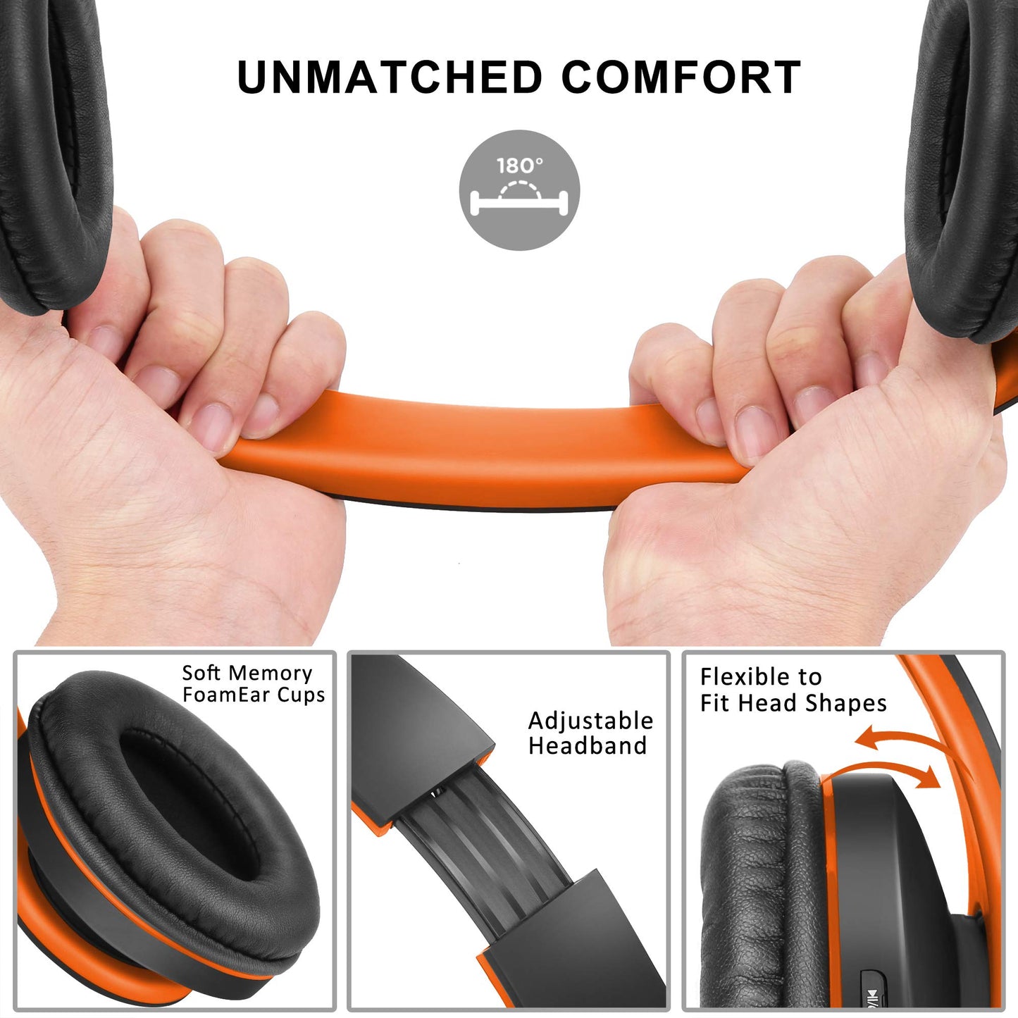 ZIHNIC RoseGold Bluetooth Over-Ear Headphones - Small Enterprise