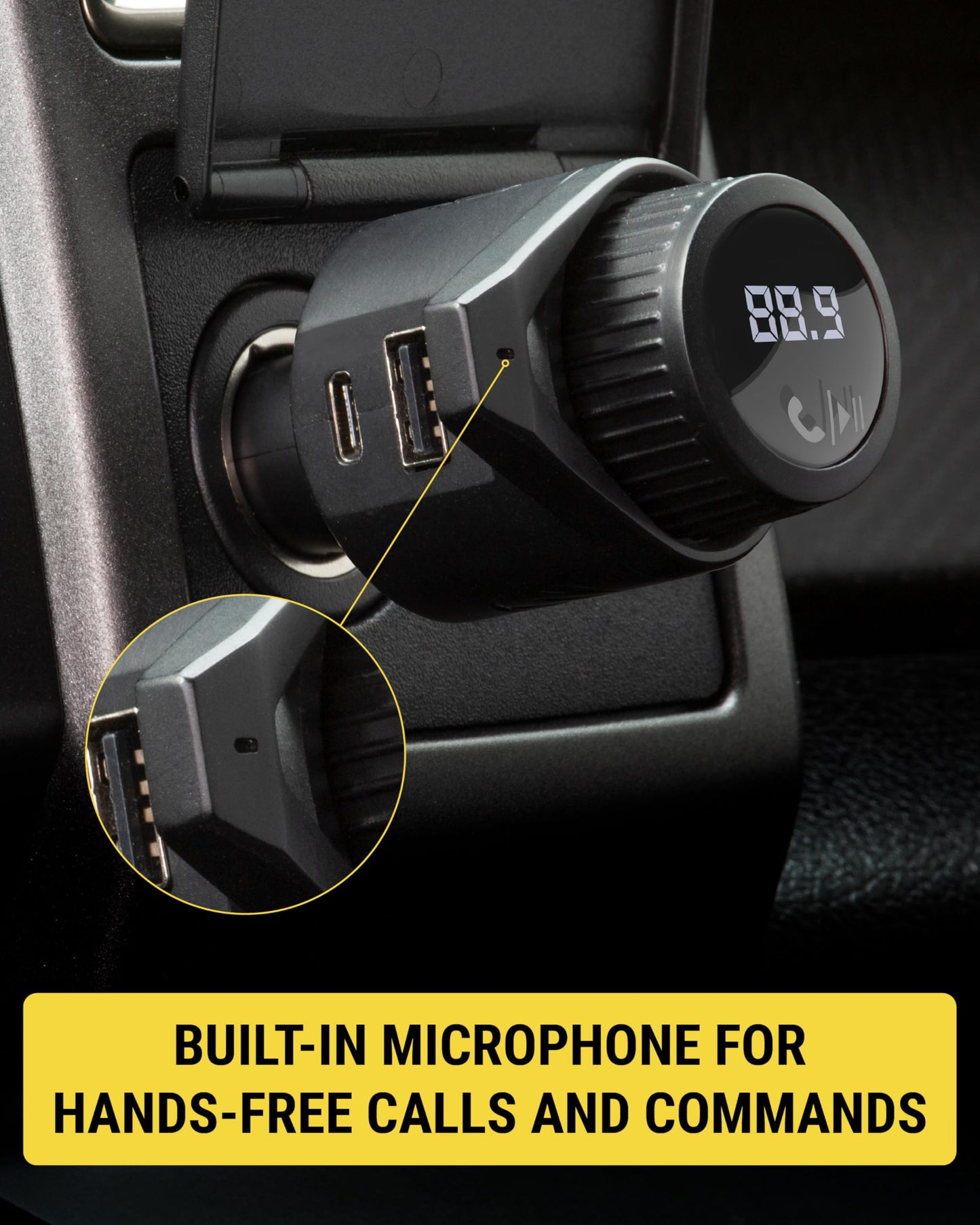 Scosche DriveConnect: Bluetooth FM & Dual USB Charger