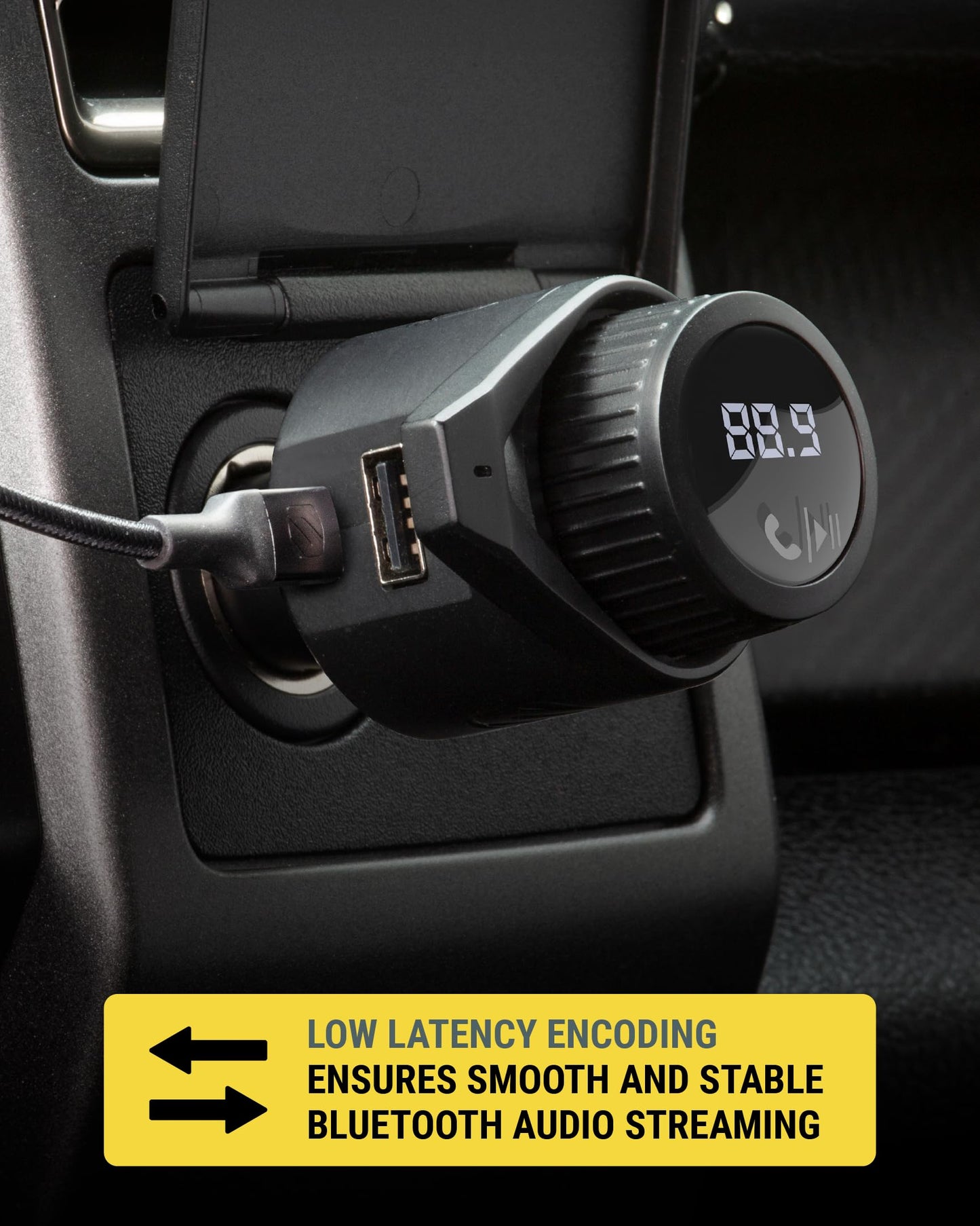 Scosche DriveConnect: Bluetooth FM & Dual USB Charger
