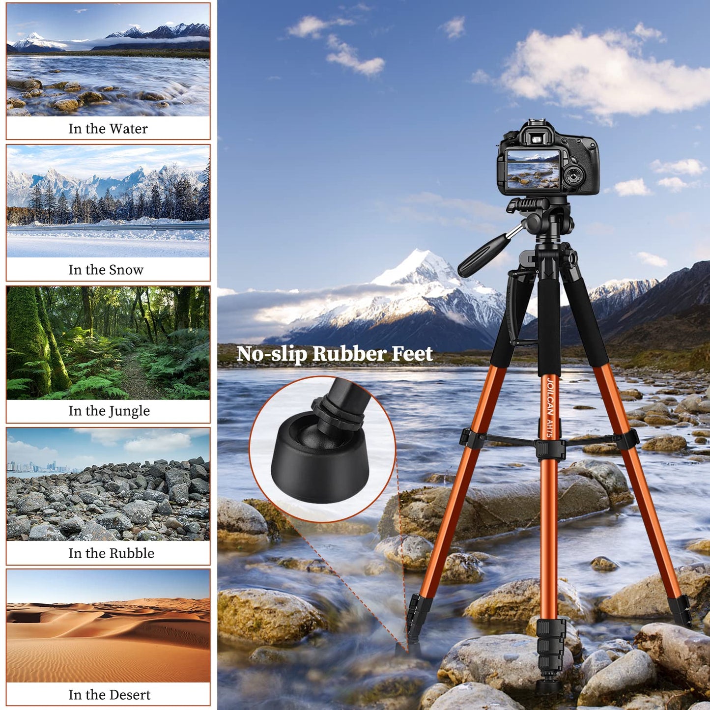 JOILCAN 74 Camera Tripod - Small Enterprise
