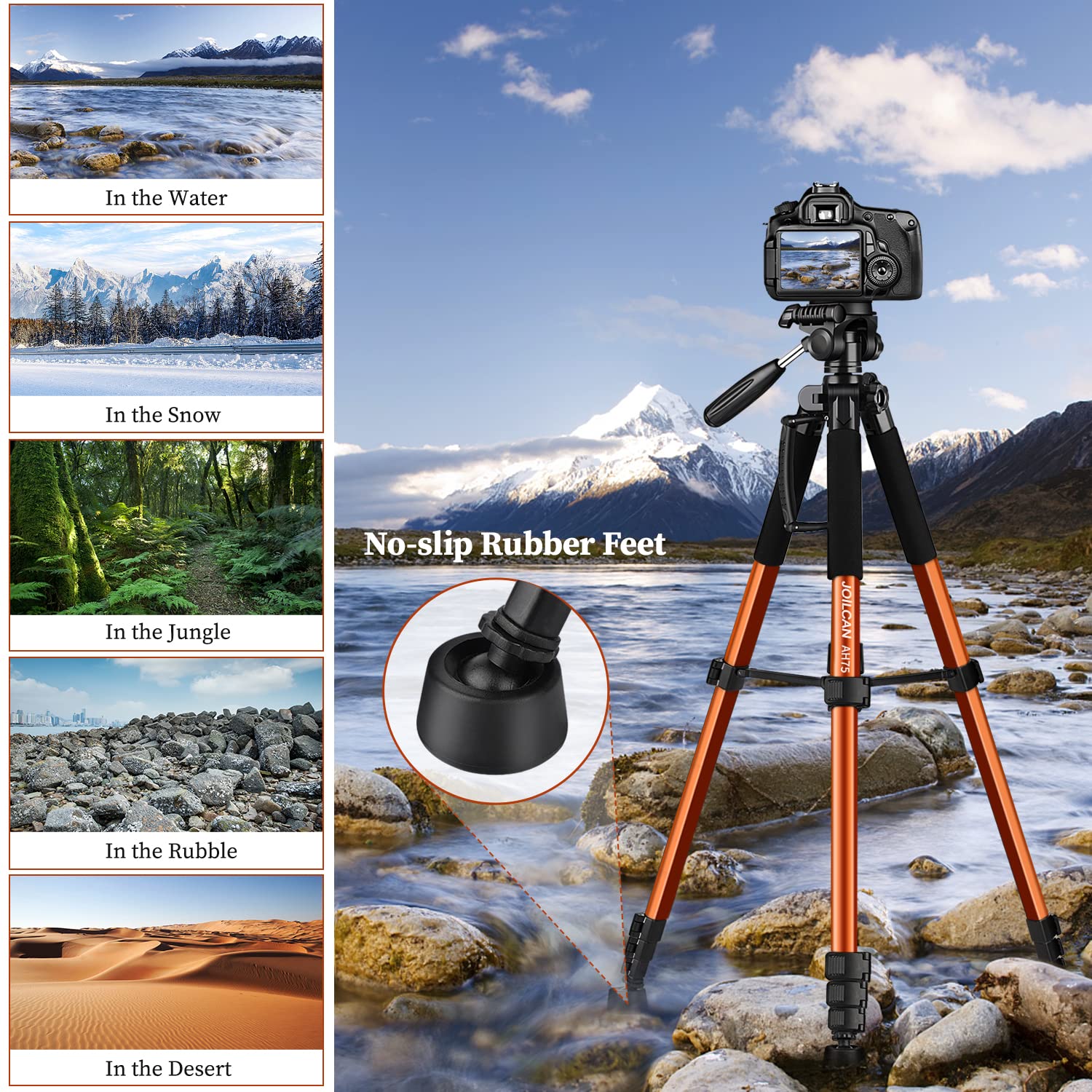 JOILCAN 74 Camera Tripod - Small Enterprise