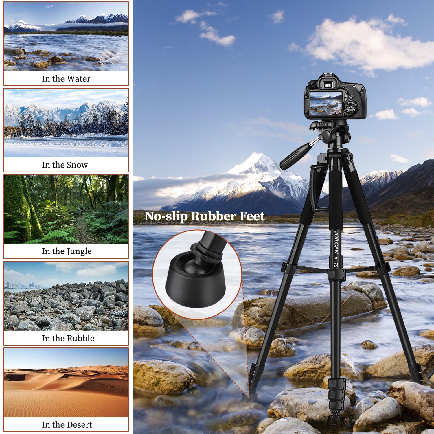 JOILCAN 74 Camera Tripod - Small Enterprise