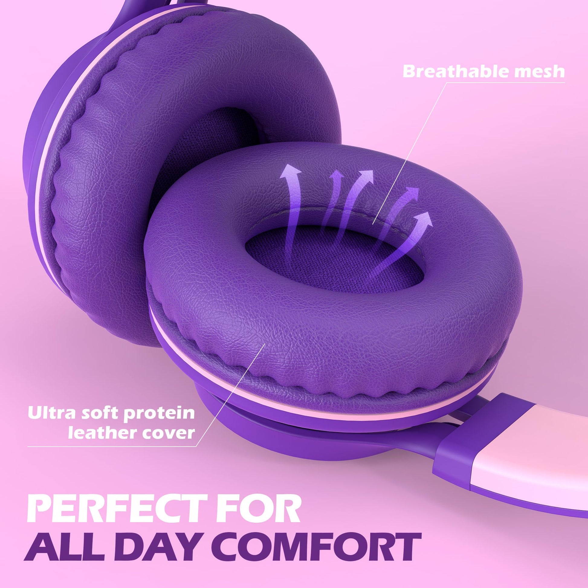 KidTunes Headset - Black Blue - Small Enterprise