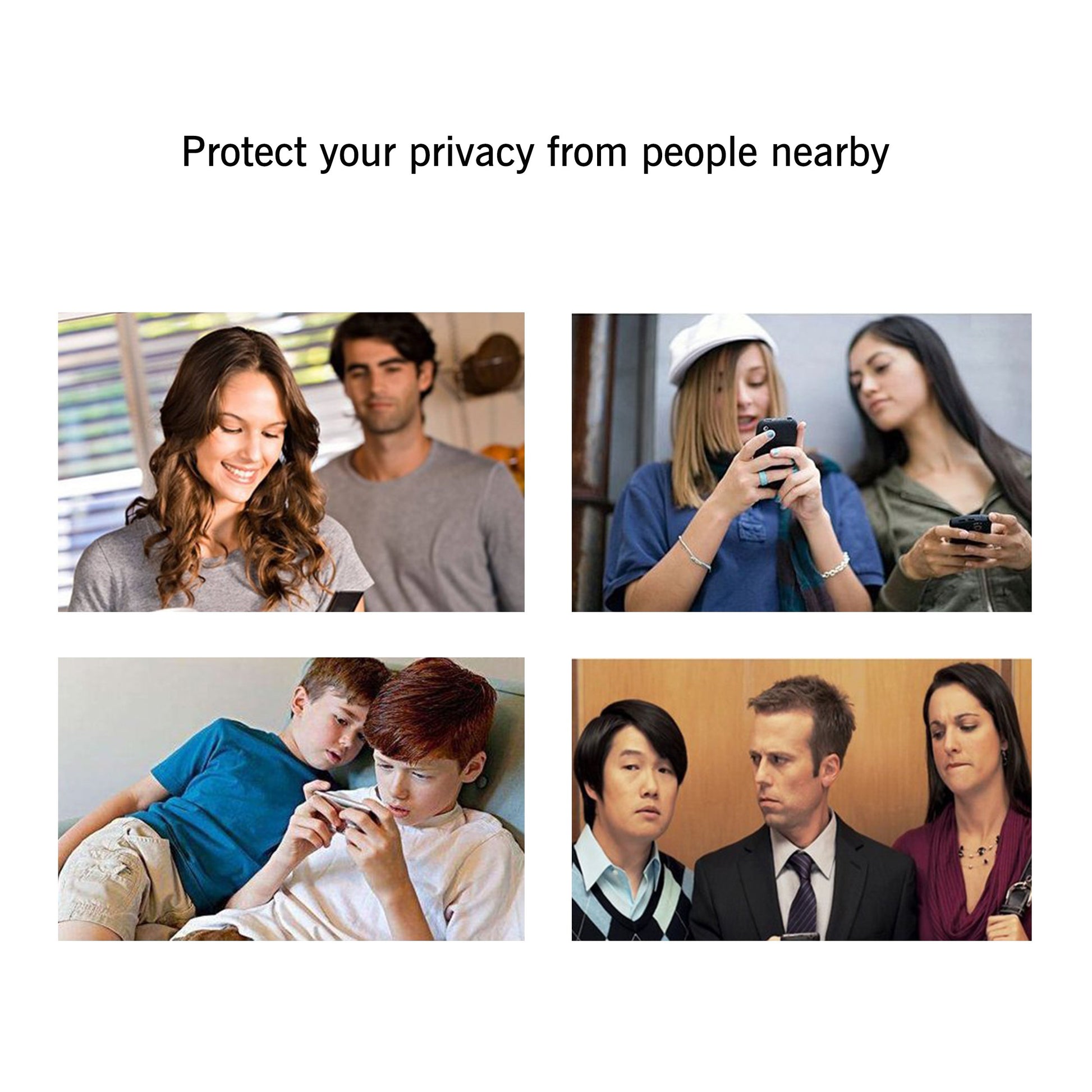 Ailun iPhone Privacy Glass 3-Pack - 6.1 Security - Small Enterprise