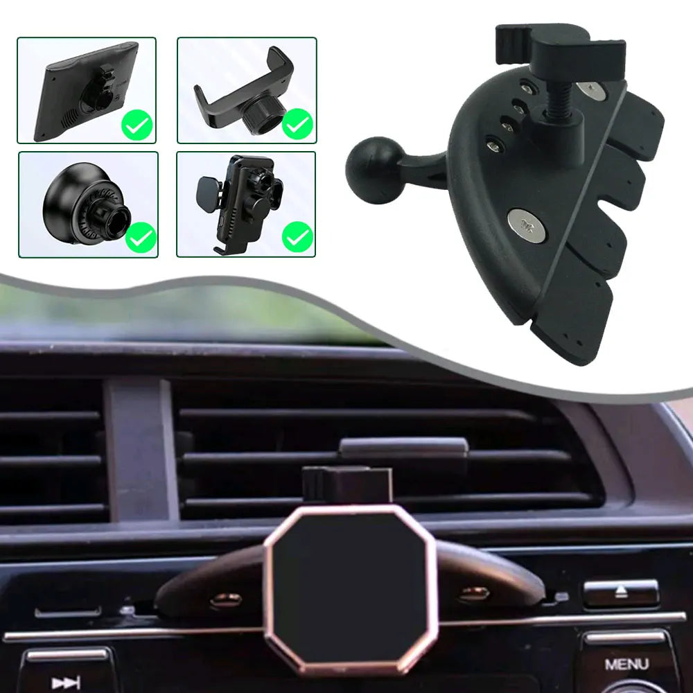 1Pc Universal Mobile Phone Holder Car CD Slot Accessories 17Mm Ball Head Base for Car Mount GPS Brackets Car Accessories