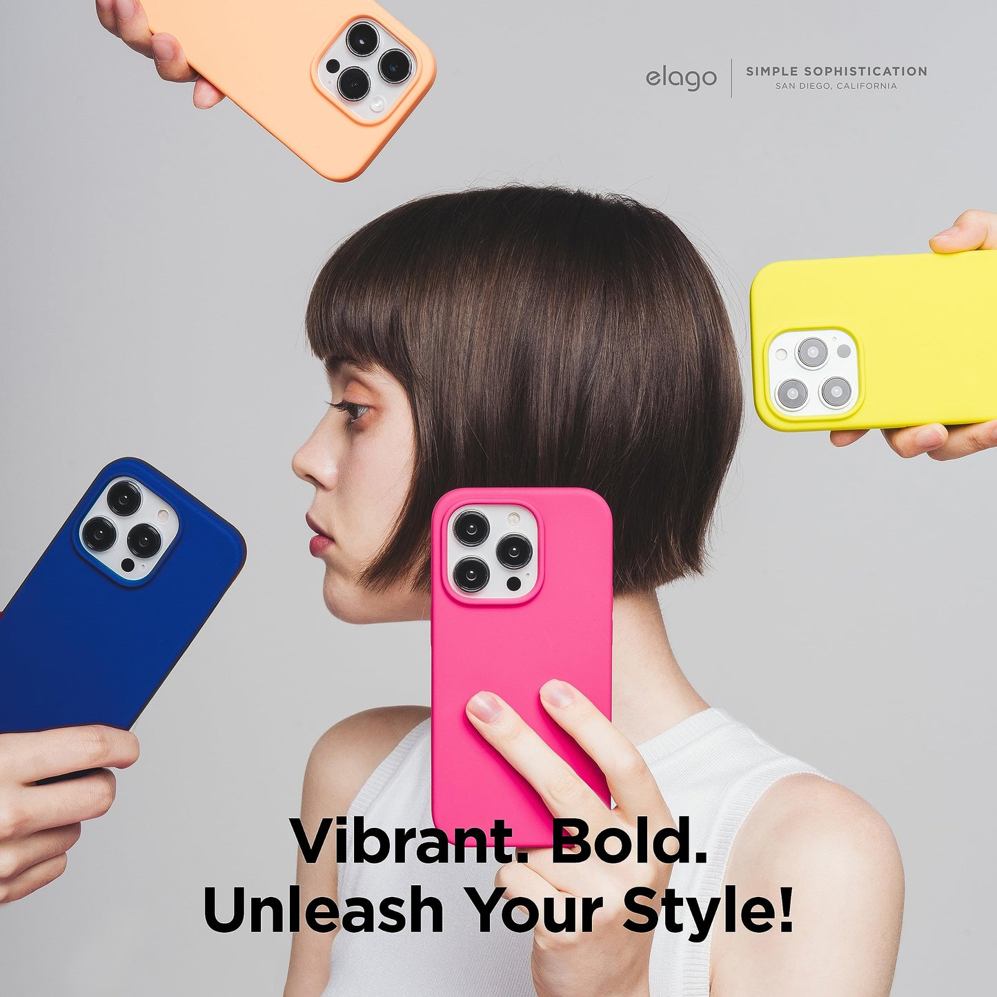 elago iPhone 15 Pro Max LiquidShield - White 6.7\