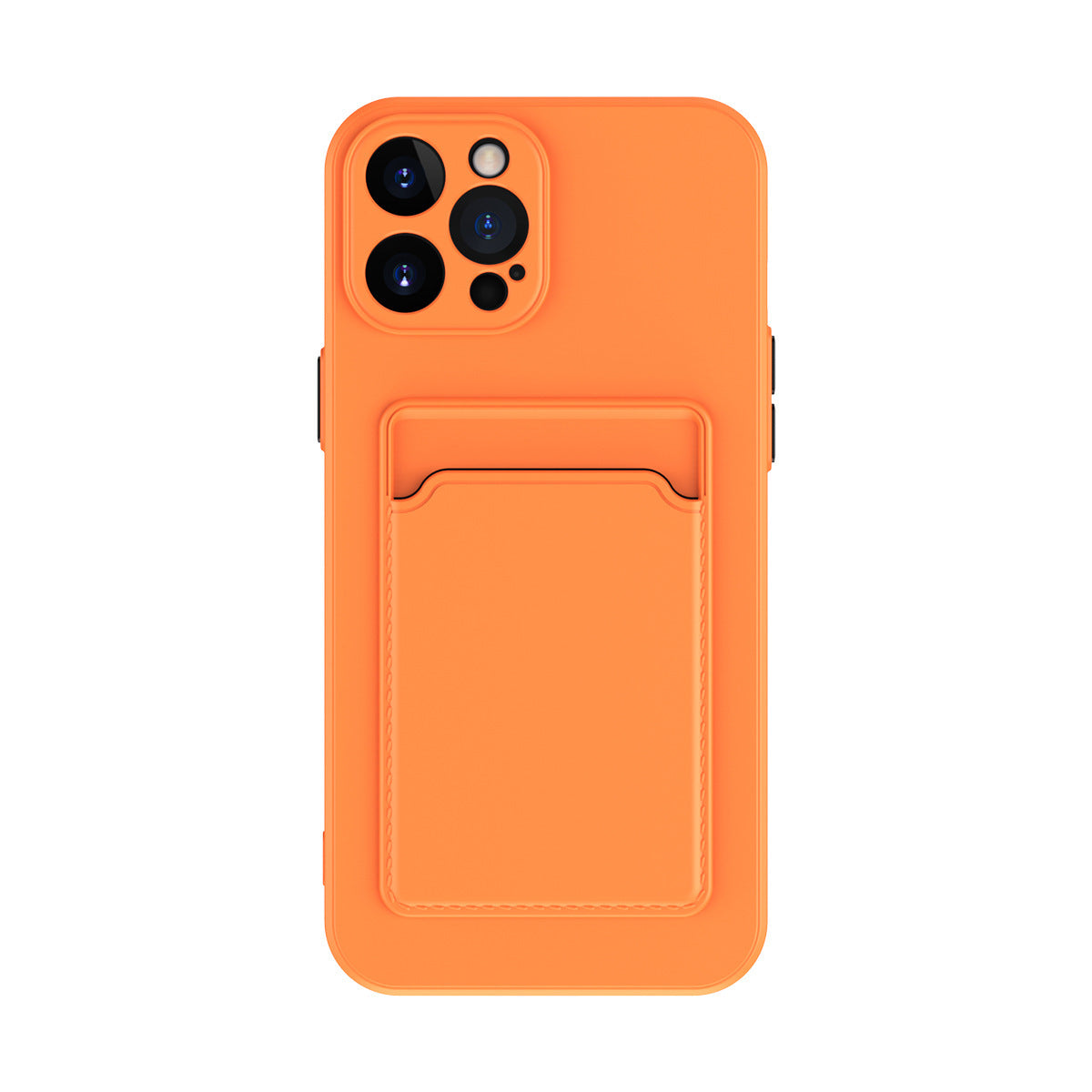 Simple Pure Color Liquid Silicone Phone Case - Small Enterprise