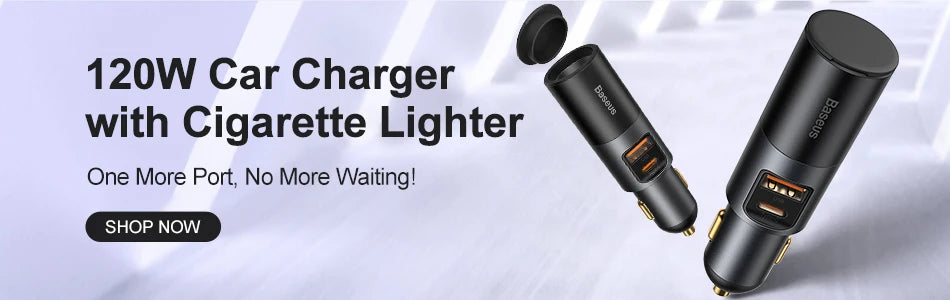 Baseus USB Car Charger Quick Charge 4.0 QC4.0 QC3.0 PPS SCP 5A PD Type C 30W Fast Car USB Charger For iPhone Xiaomi Mobile Phone
