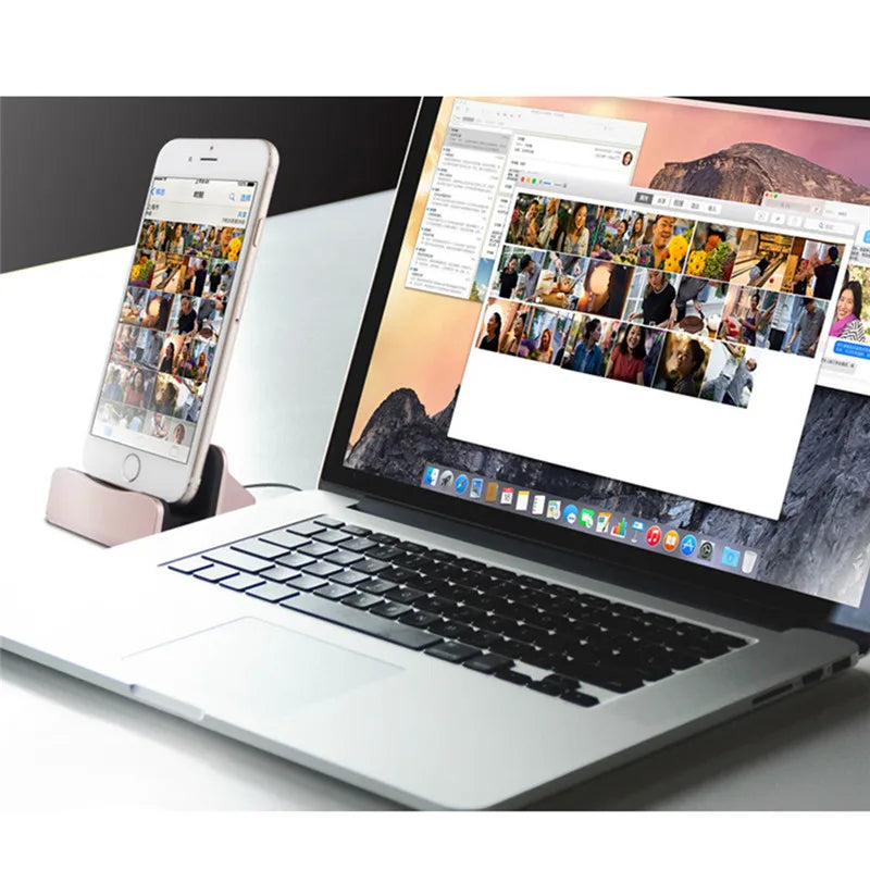 USB Charger Desktop Stand Docking Station For iPhone 7 8 6 6S Plus XS X XR SE 2020 XS Max 5 5S SE iPhone Charging Dock Station