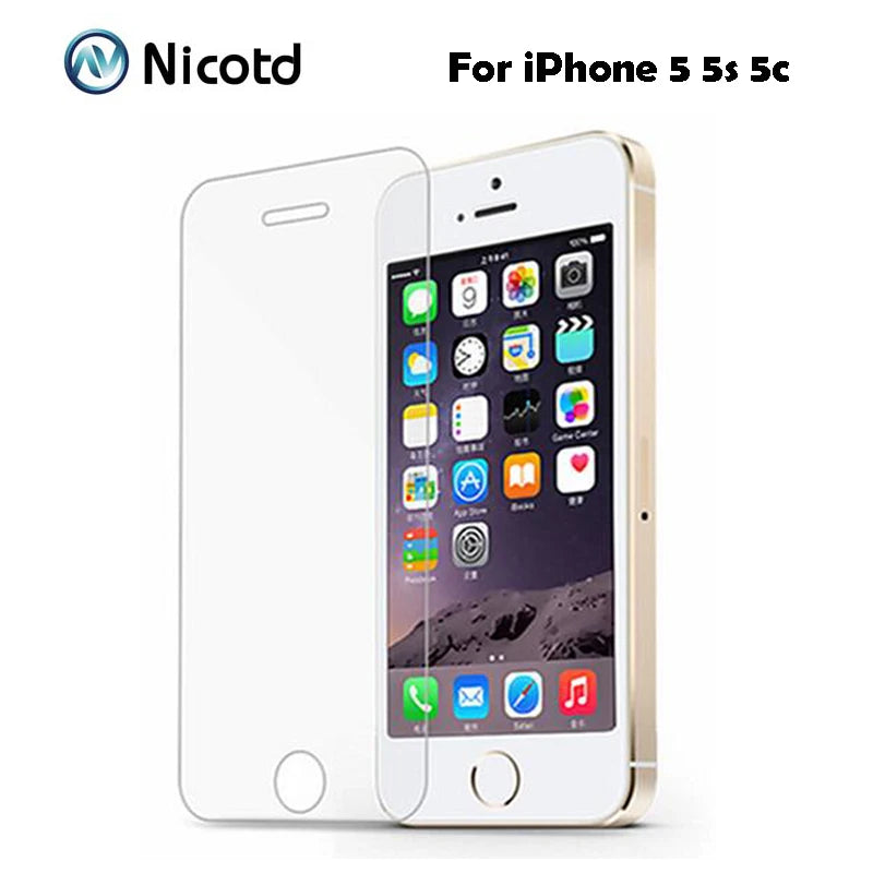 Tempered Glass for iPhone 6 6S Screen Protector for iPhone 7 Plus Glass Film for iPhone 8 plus X 5 5S Protection 12 Pro Max 11