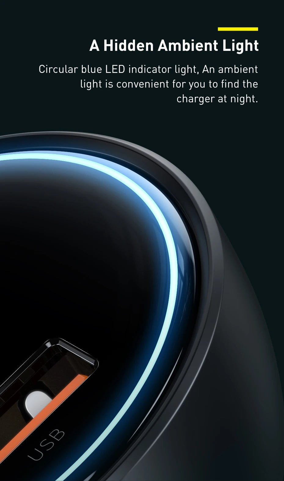 Baseus 160W Car Charger QC 5.0 Fast Quick Charging PPS PD3.0 USB Type C Car Phone Charge For iPhone 13 14 15 Pro Laptops Tablets