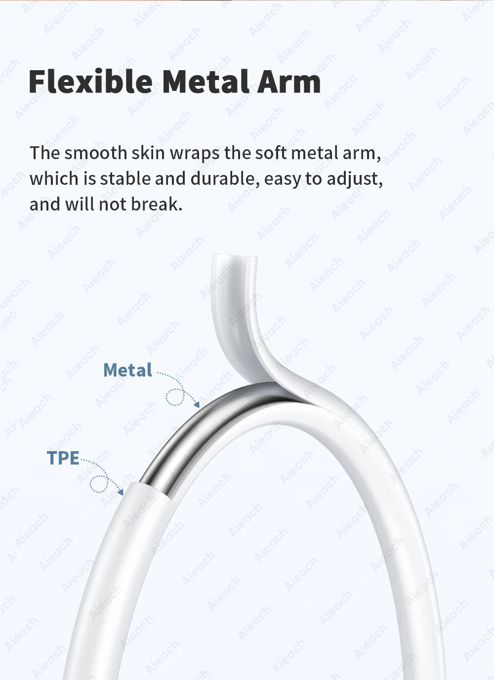 Tablet Bracket for Bed Desk Gooseneck Tablet Stand Flexible Long Arm Clamp 11 inch Tablet Holder For Smartphone Redmi Lenovo Pad