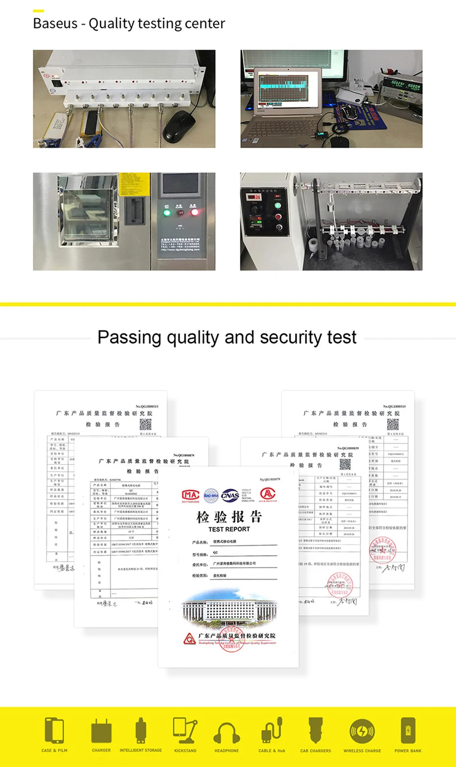Baseus Power Bank 30000mAh 65W PD3.0 Quick Charging 3.0 FCP SCP Portable External for iPhone 16 15 14 Laptop Tablet Power bank