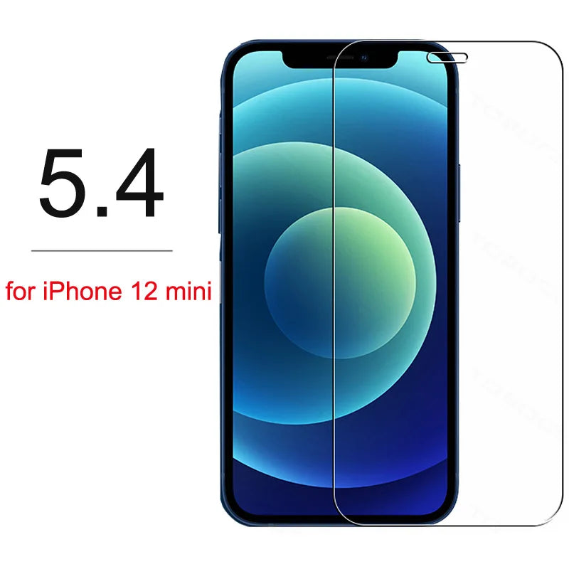 Tempered Glass for iPhone 6 6S Screen Protector for iPhone 7 Plus Glass Film for iPhone 8 plus X 5 5S Protection 12 Pro Max 11