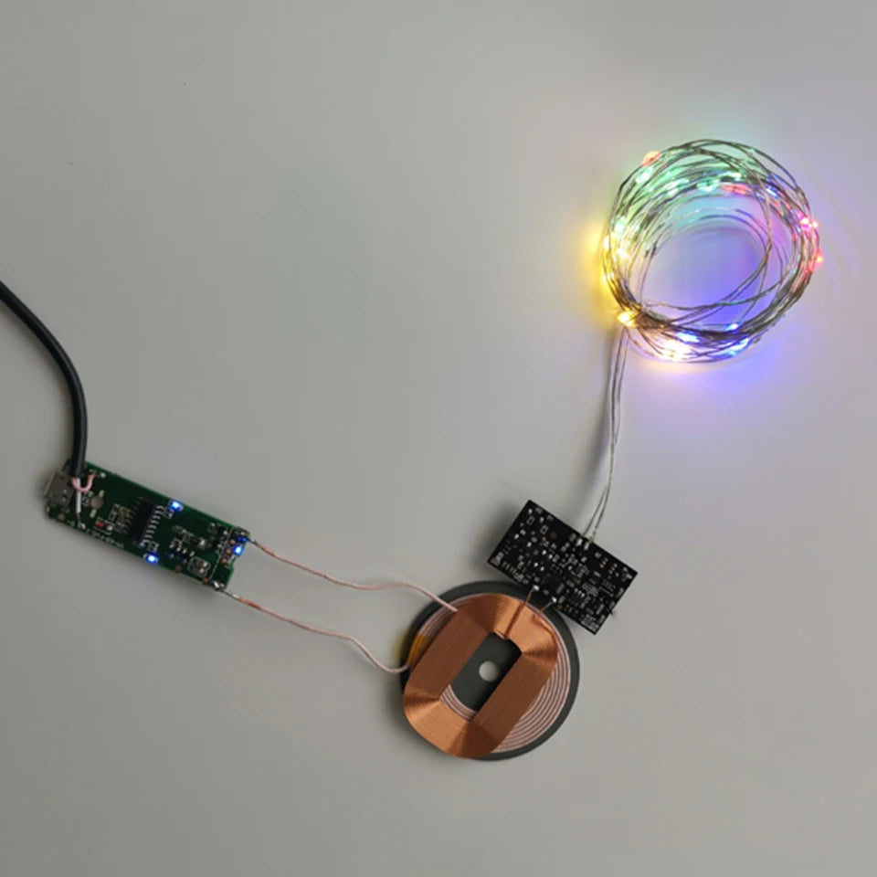 10W 15W 20W High Power Wireless Charger Transmitter Module Type C Micro USB + Coil QC/PD/QI Standard Fast Charging Circuit Board