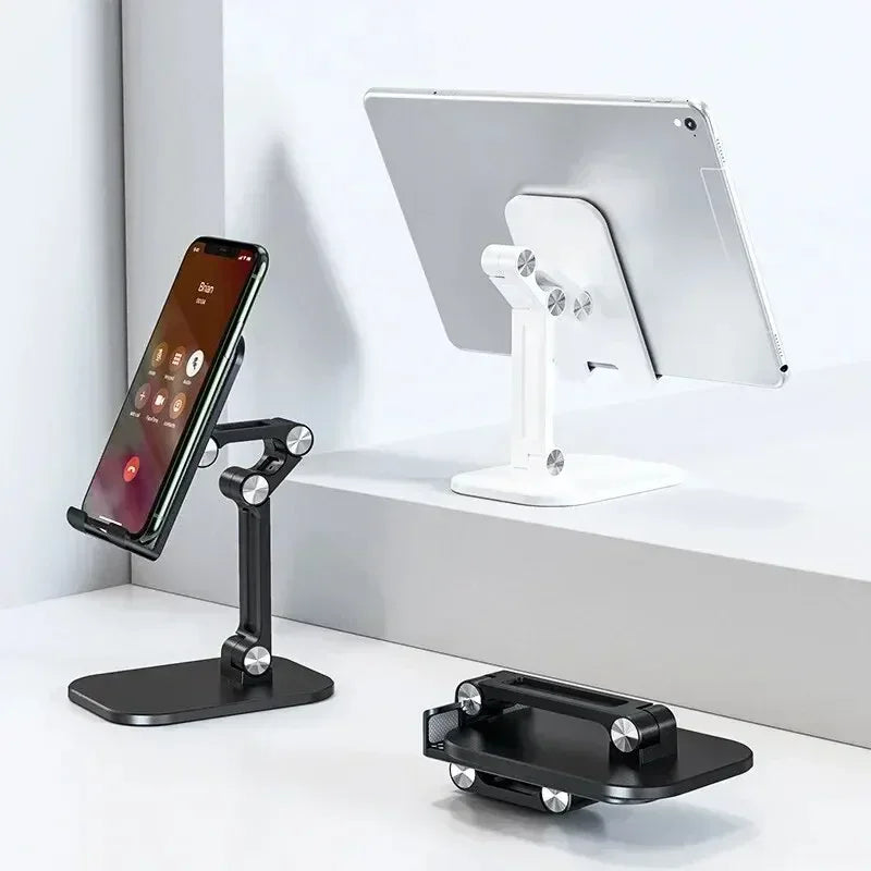 Desk Mobile Phone Holder Stand For IPhone IPad Xiaomi Adjustable Foldable Desktop Tablet Holder Universal Table Cell Phone Stand