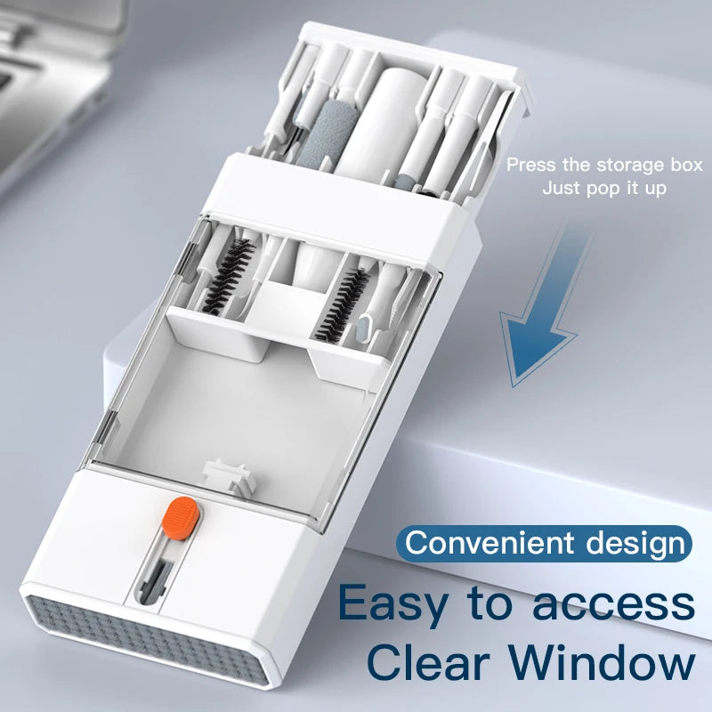 22-in-1 Multi-Function Cleaning Kit  for iPhone AirPods iPad Digital  Camera  PC Keyboard Phone Screen Headphones Cleaning Tools