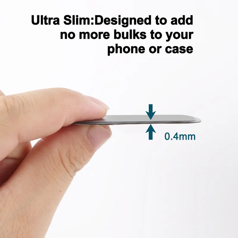 Magnetic Disk For Car Phone Holder Magnet Metal Plate & Leather Iron Sheets For Magnetic Air Vent Mount Car Holder Stand