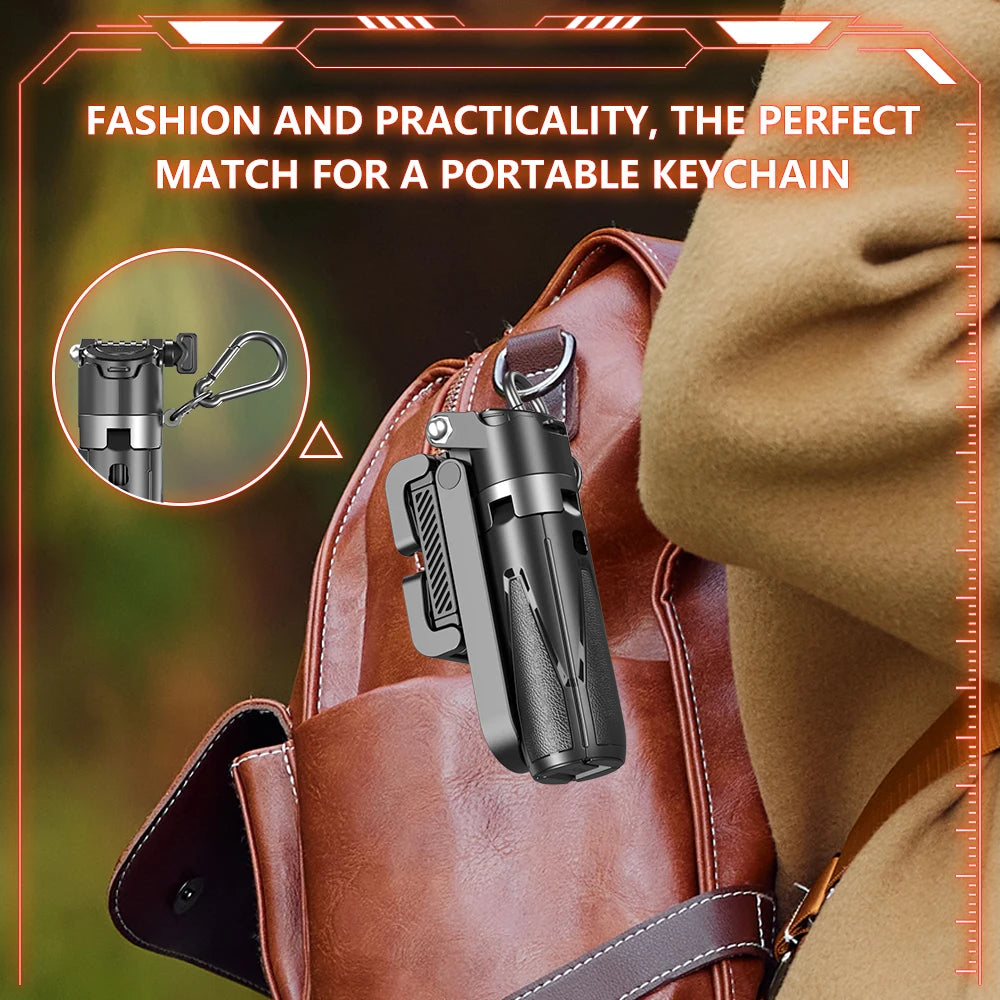 The Selfie Stick Tripod Adopts A Telescopic And Folding Design Which Is Very Convenient To Store And Carry And Can Rotate 360°